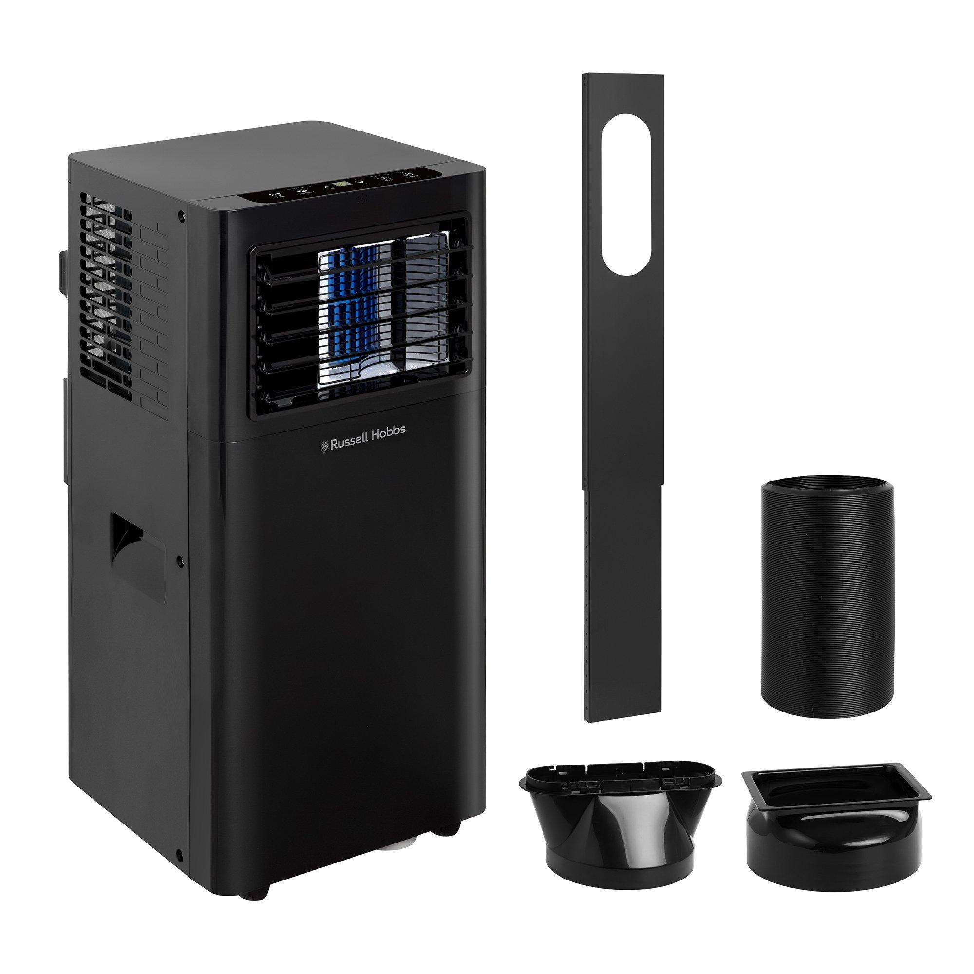 Black - Russell Hobbs - RHPAC3002B Portable 3-in-1 Air Conditioner - Black - 2