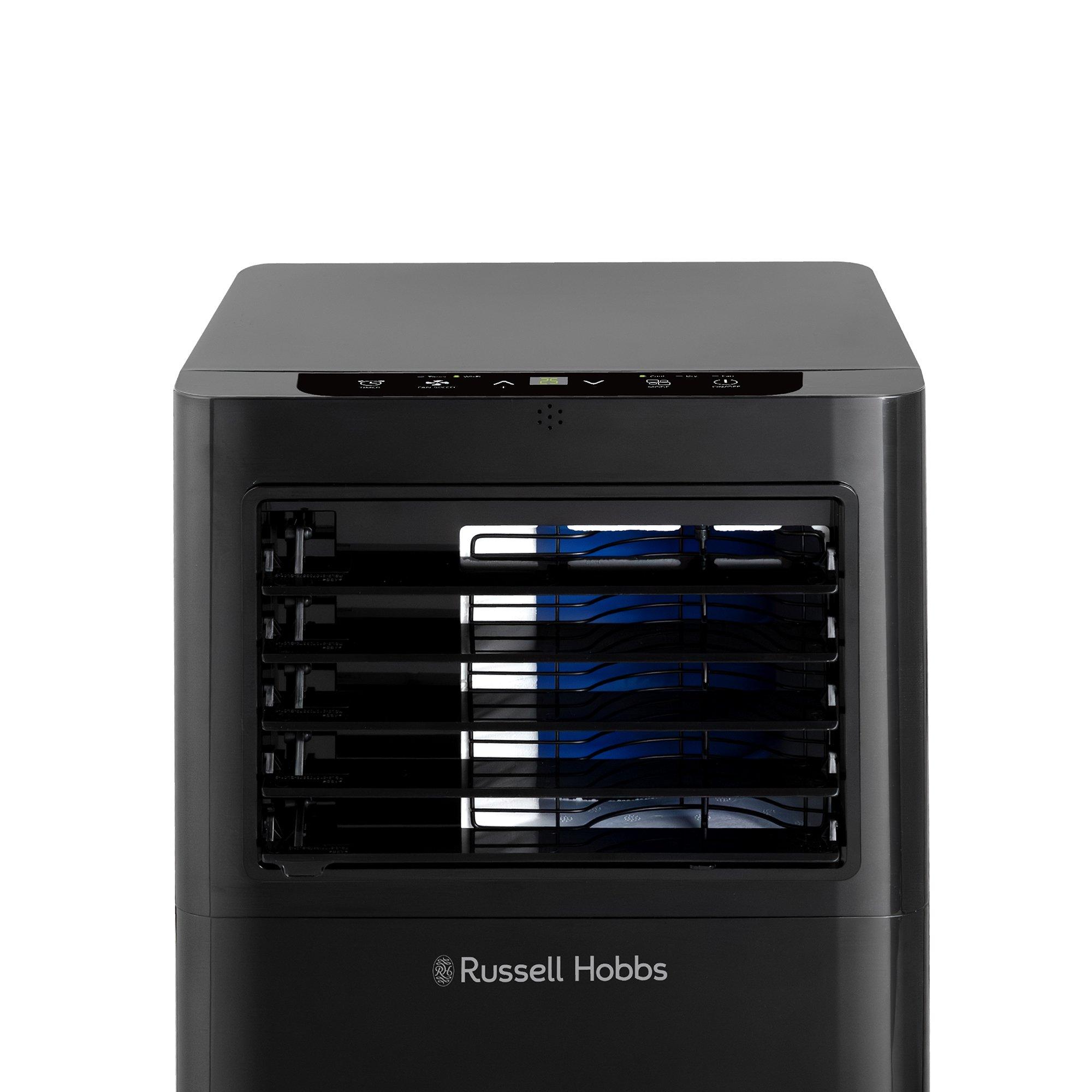 Black - Russell Hobbs - RHPAC3002B Portable 3-in-1 Air Conditioner - Black - 5
