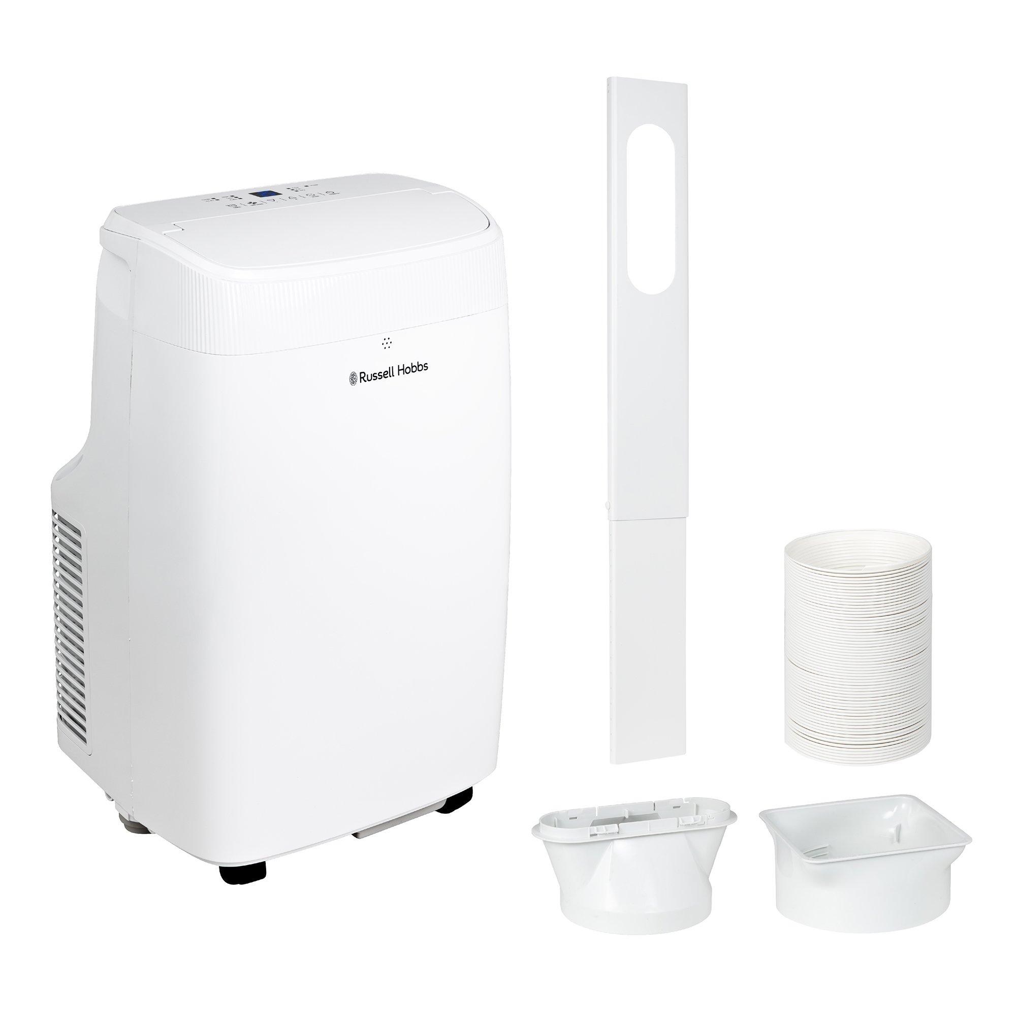 White - Russell Hobbs - RHPAC4003 Portable Air Conditioner & Dehumidifier - 3