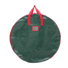 LIFE IDEAS Christmas Wreath Storage Bag with Two-Way Zipper