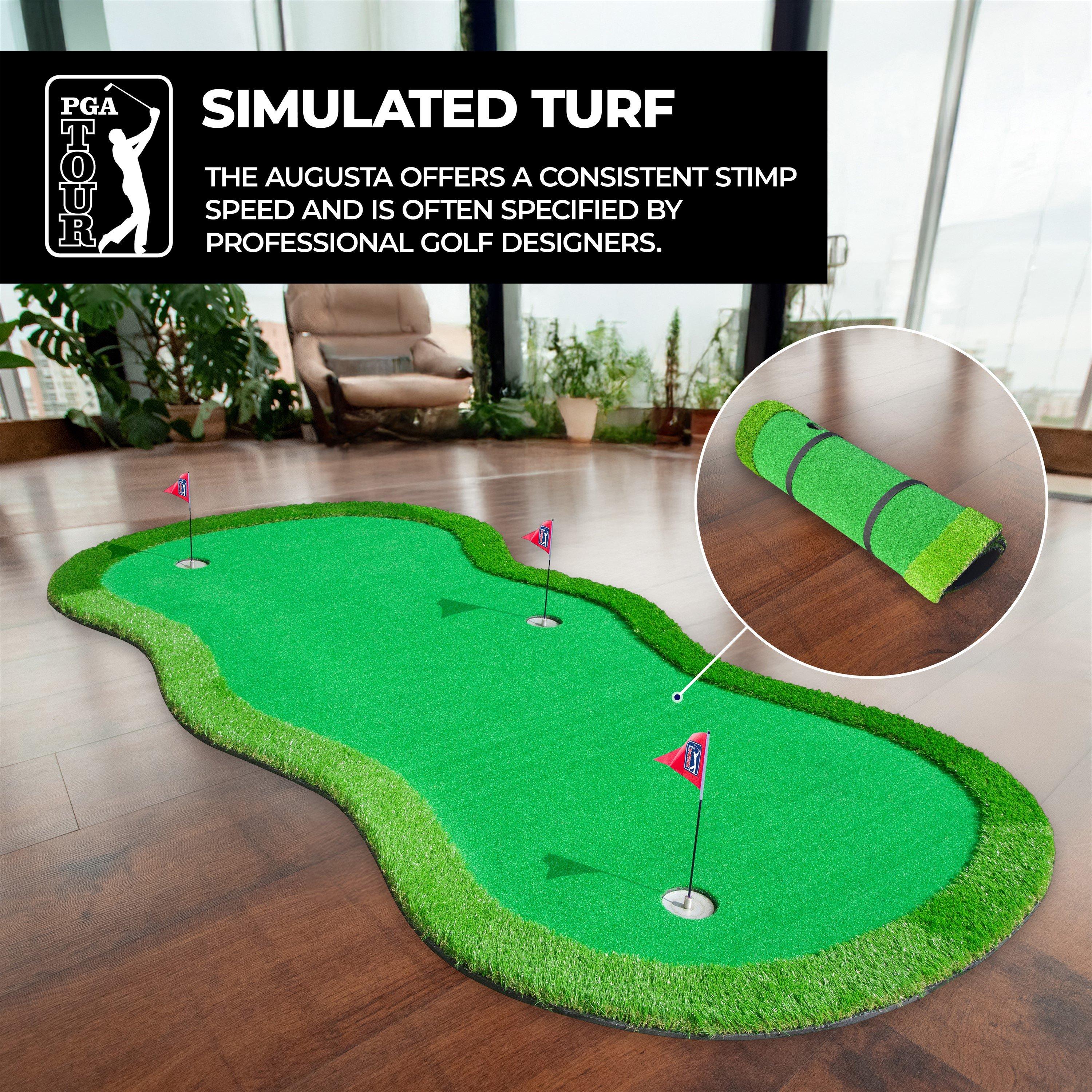 Green - PGA Tour - Augusta Putting Mat - 5