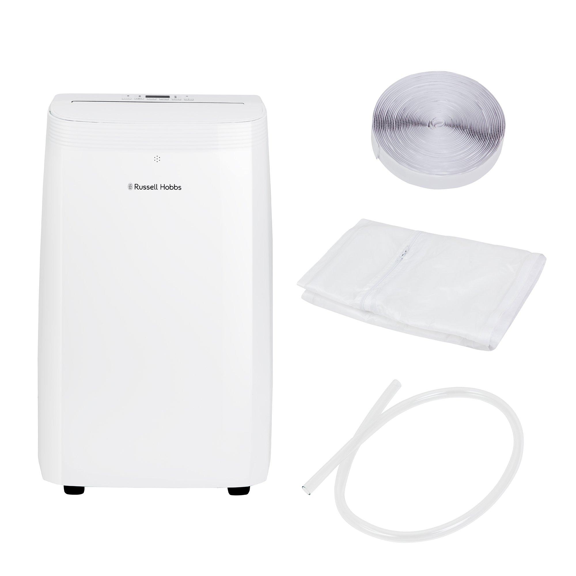 White - Russell Hobbs - RHPAC12001 Portable Air Conditioner in White - 1