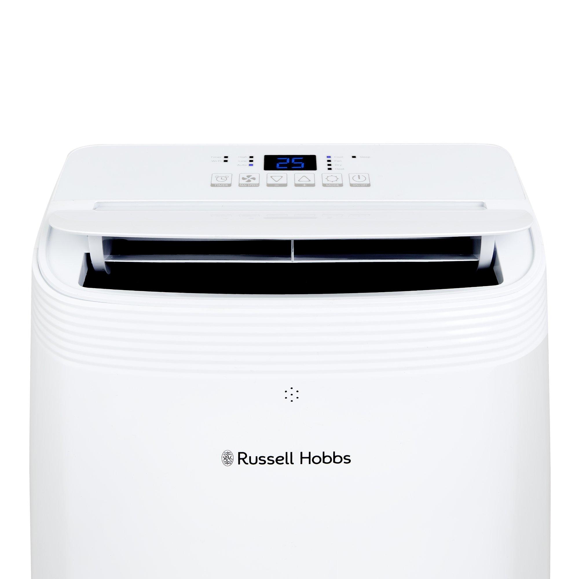 White - Russell Hobbs - RHPAC12001 Portable Air Conditioner in White - 3