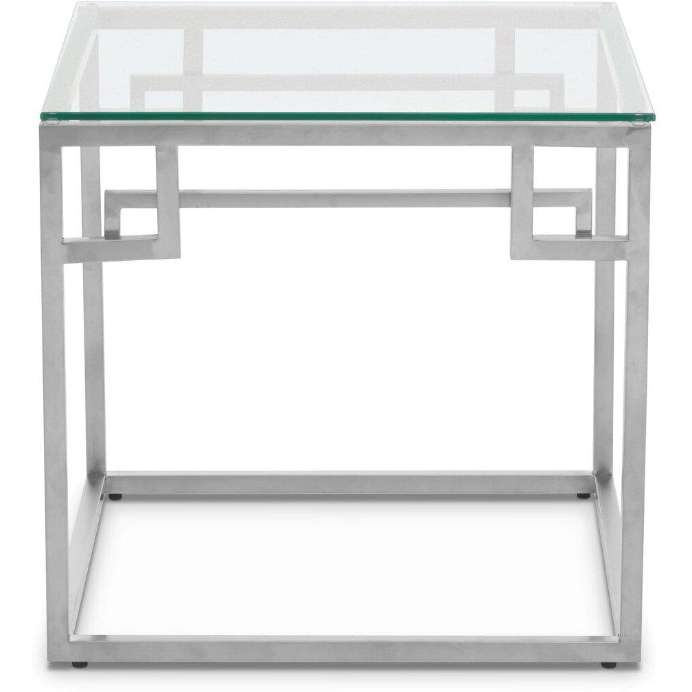 Interiors By Premier  Allure Side Table Silver