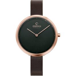 Obaku Ladies Obaku Dok Walnut Watch