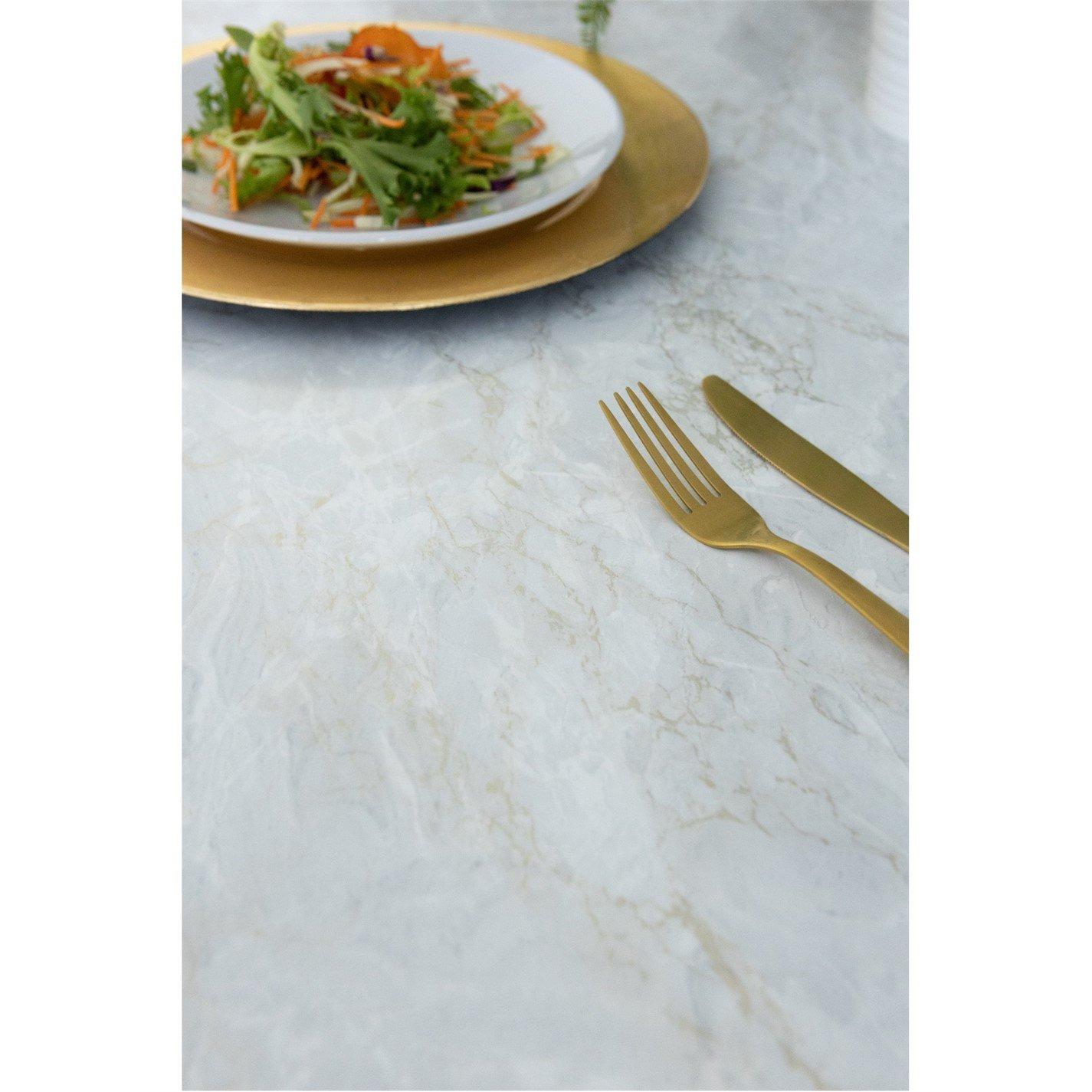 White/Gold - D C Fix - dc fix Cortes Gold Self Adhesive Vinyl Pack 3 - 5