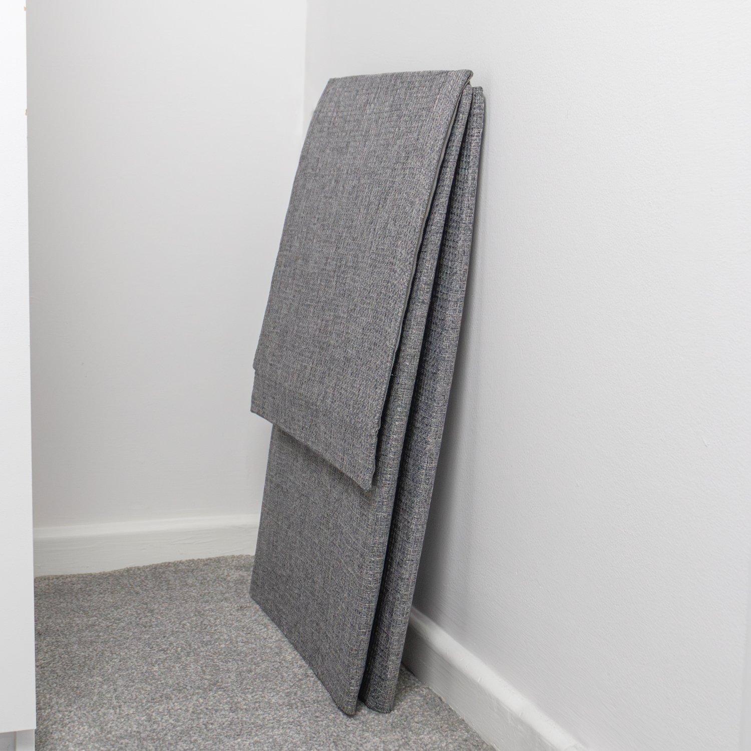 Grey - JVL - Chroma Foldable Laundry Hamper with Lid, Home - 12