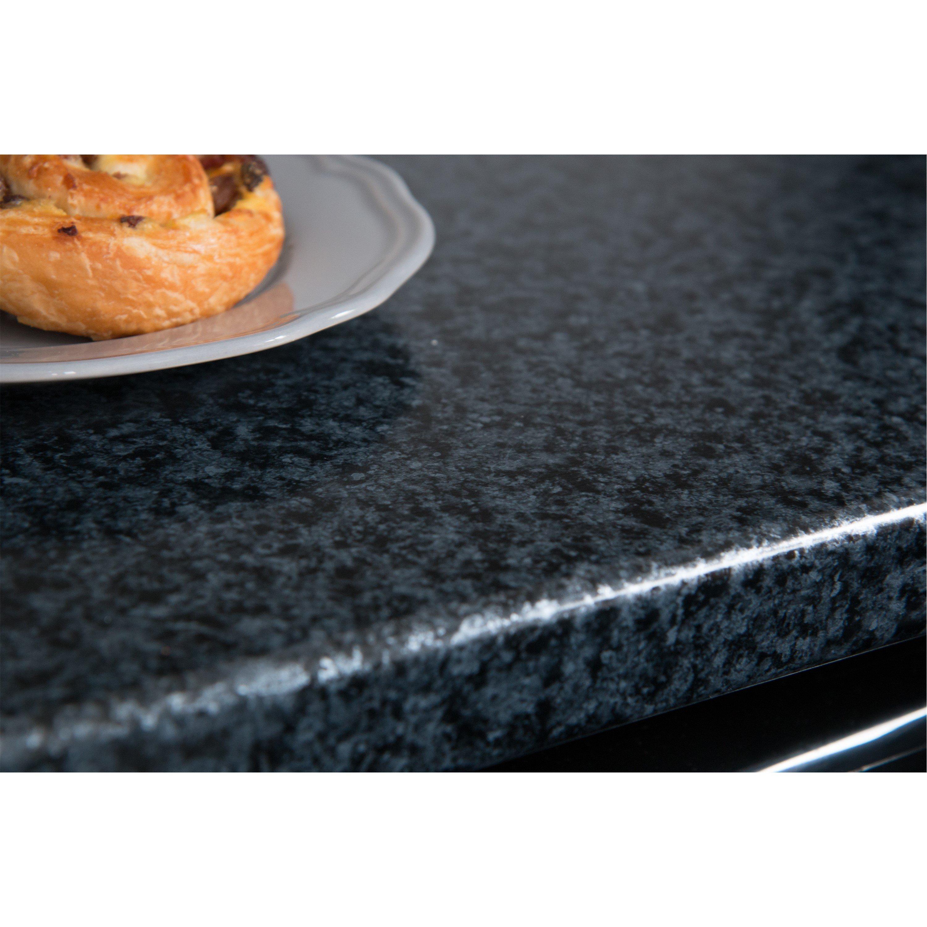 Black - D C Fix - dc fix Granite Black Self Adhesive Vinyl Pack 3 - 2