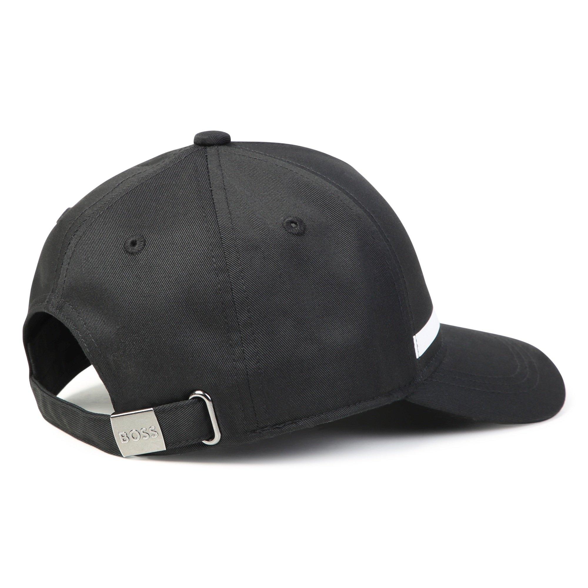 Zwart 09B - Boss - Kids Logo Print Cap, Customisable Fit - 2