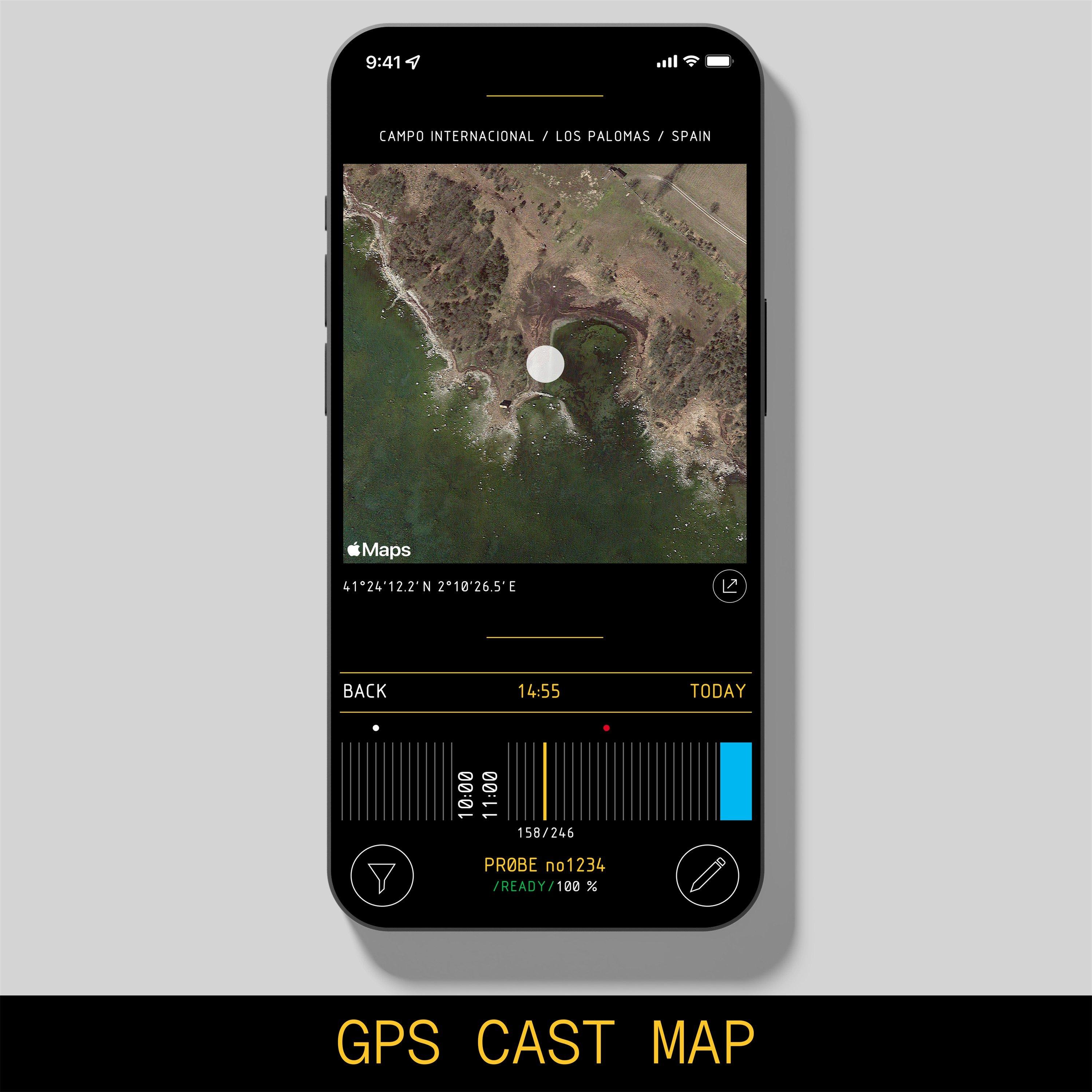 Black - Probe - Probe Smart Fishing Lure Tracker - 6