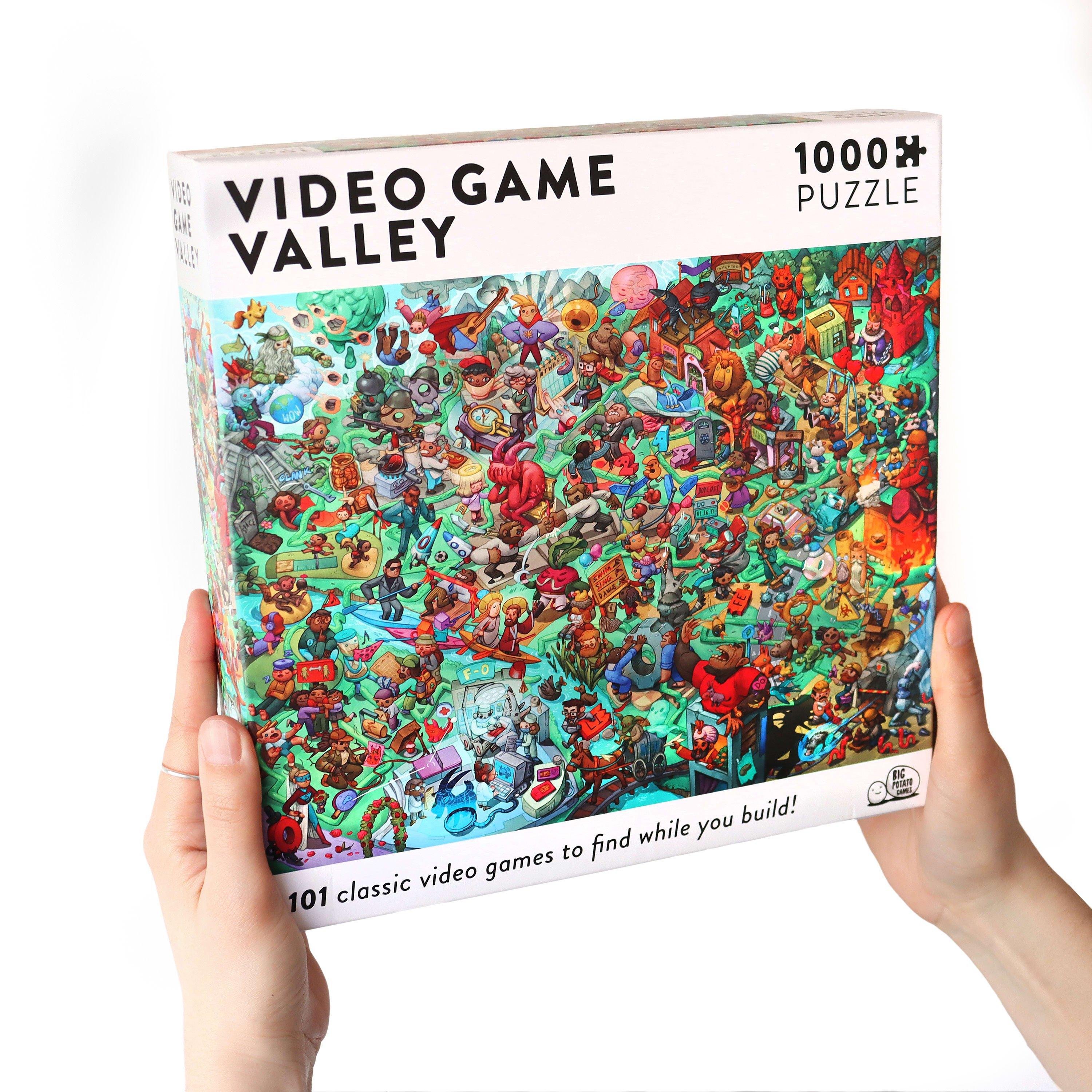 Merchandise - Wind Designs - Video Game Valley Puzzle - 4