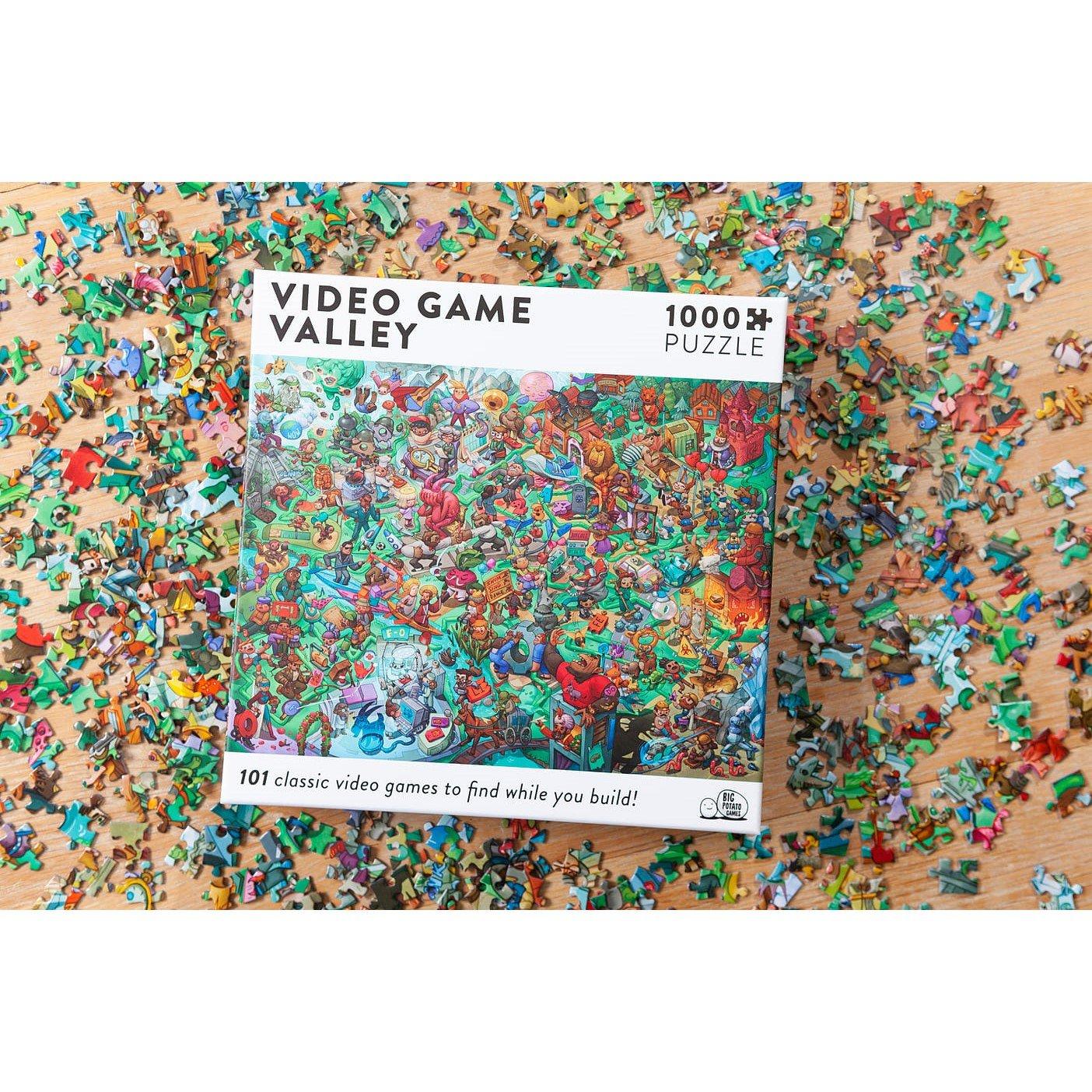Merchandise - Wind Designs - Video Game Valley Puzzle - 6