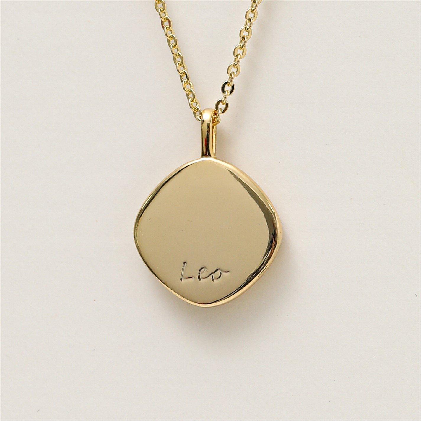 Gold - Jon Richard - Jon Richard Gold Plated Molten Horoscope Pendant - - 4