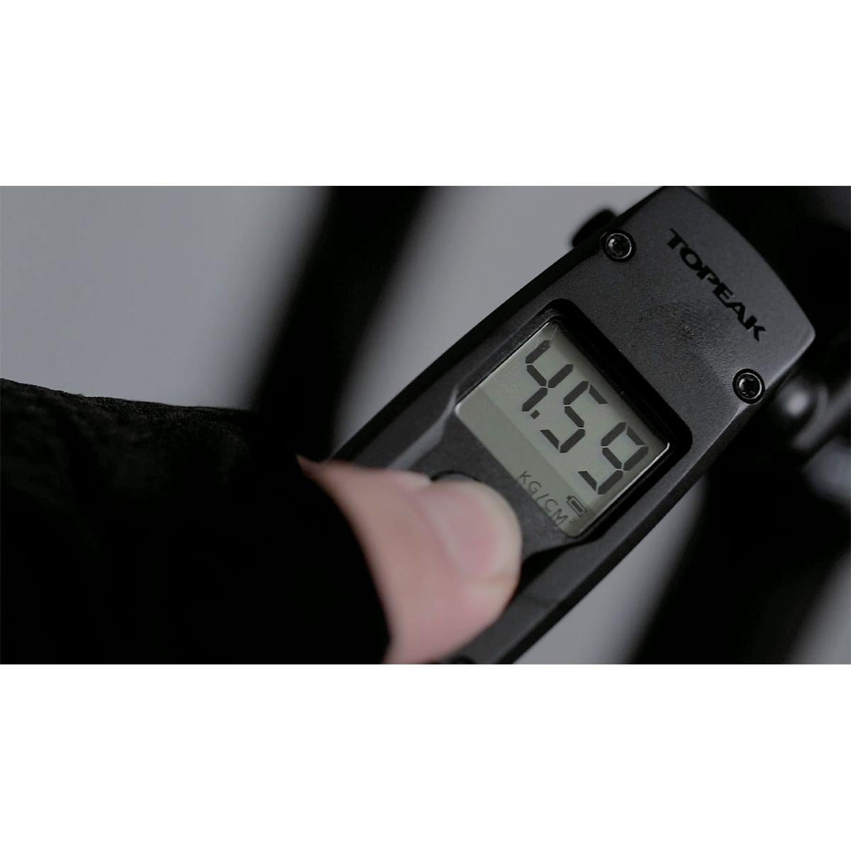 Black - Topeak - Pocket Shock Digital - 8
