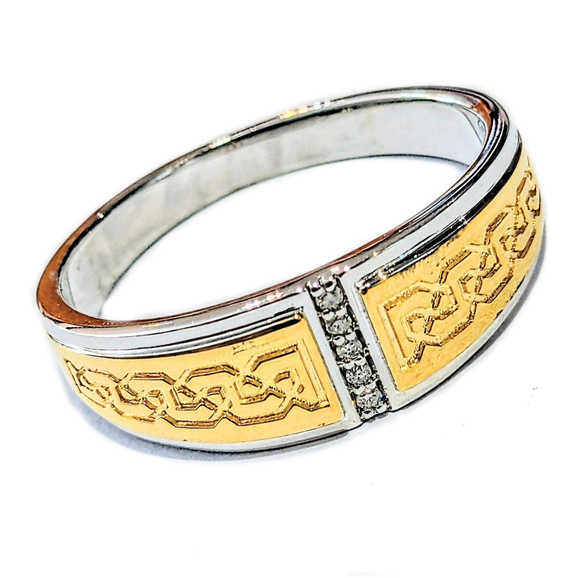 Gold - Espree - Espree 9ct Diamond Set Ring - 1