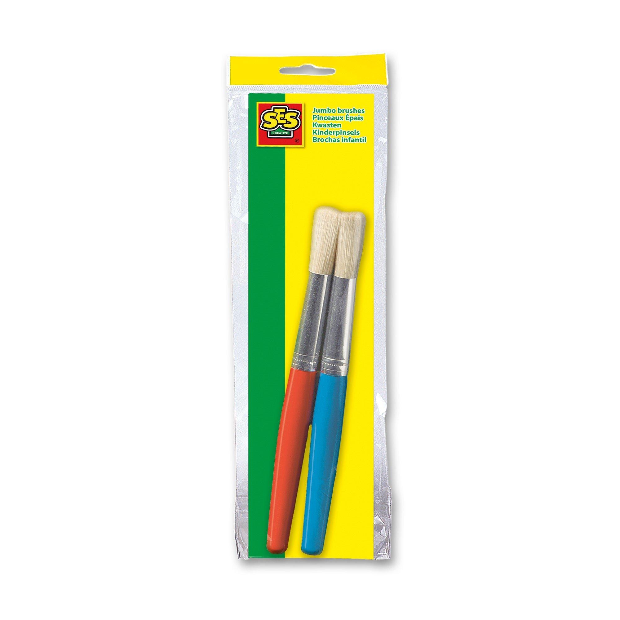 Ses Creative  Kids Jumbo Brushes 2 Pieces - 