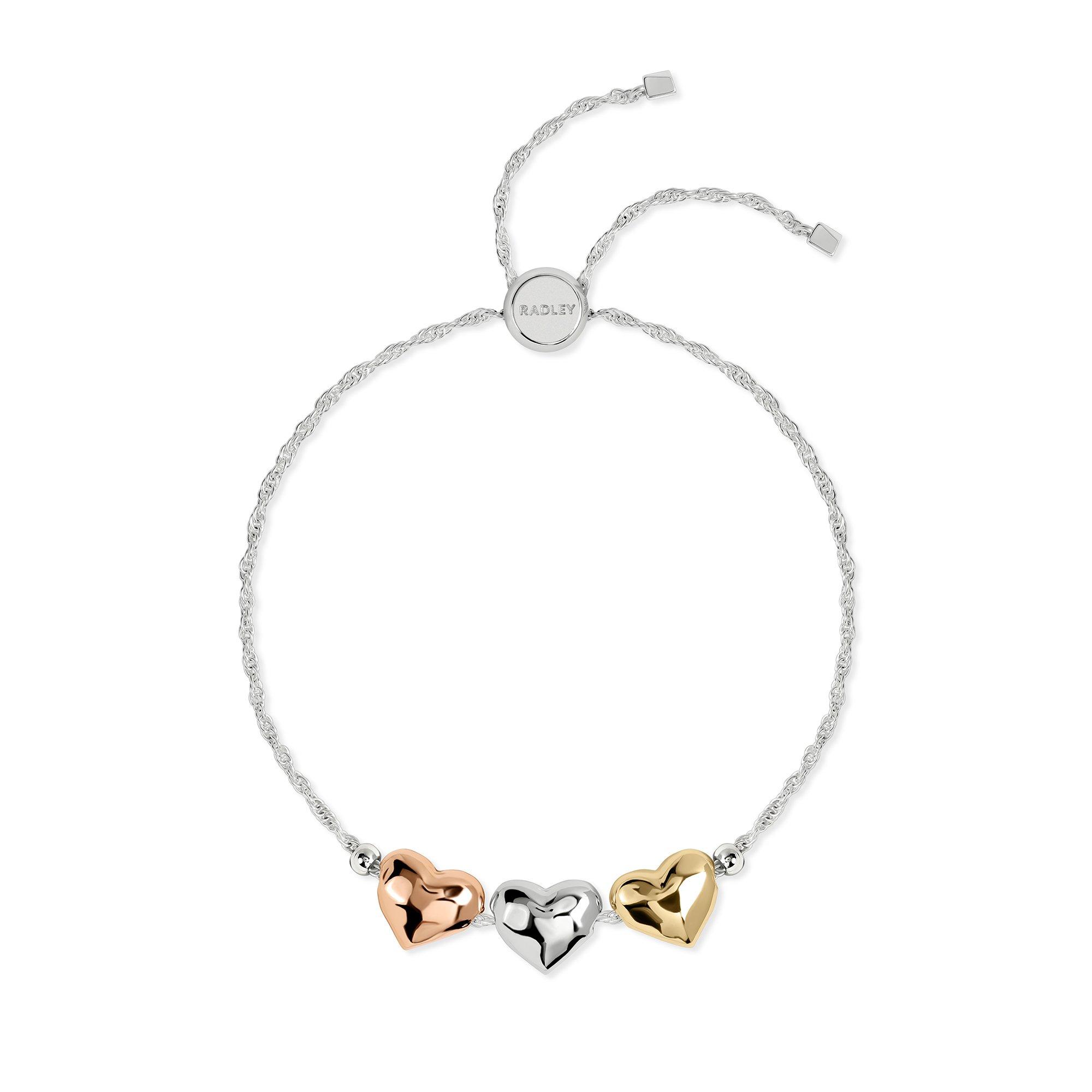 Gold - Radley - Radley Triple Plated Heart Bracelet - 1