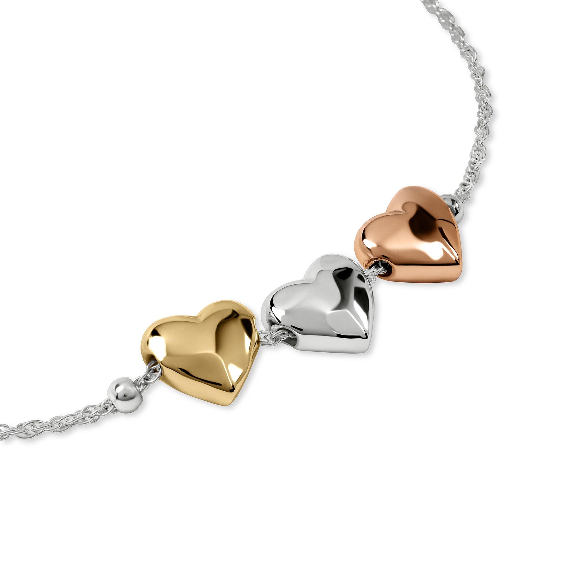 Gold - Radley - Radley Triple Plated Heart Bracelet - 2