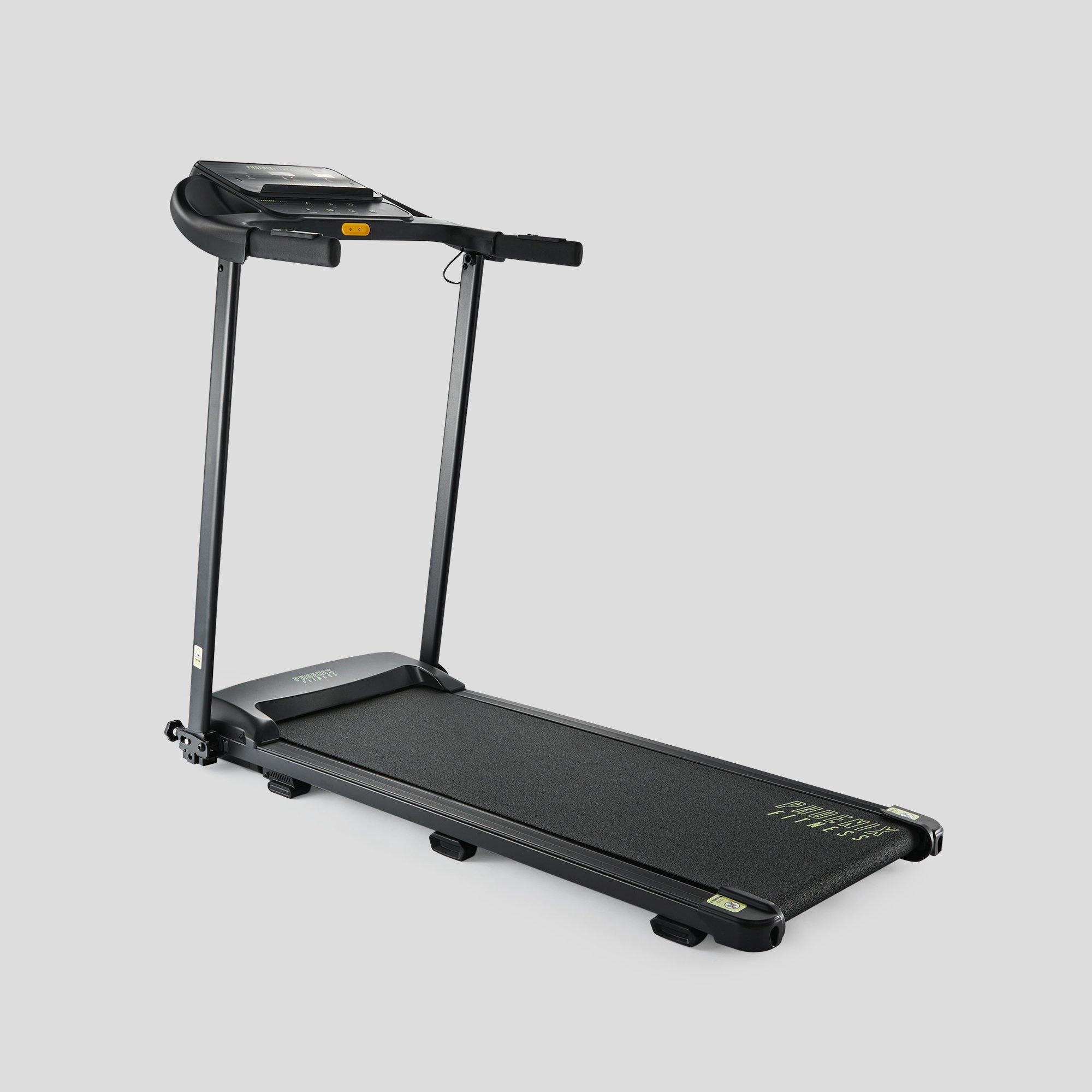 Black - Phoenix Fitness - Folding Running Treadmill - 1