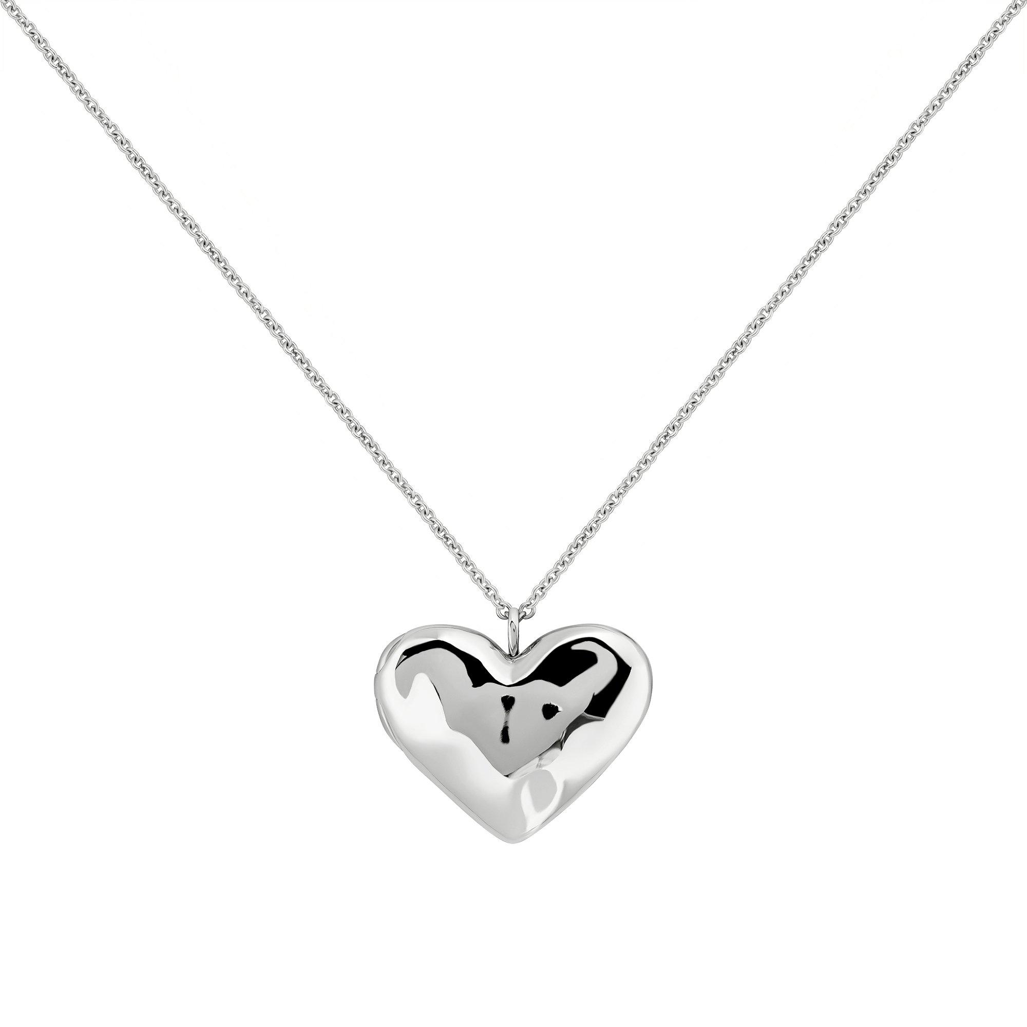 Silver - Radley - Radley Silver Plated Heart Necklace - 1