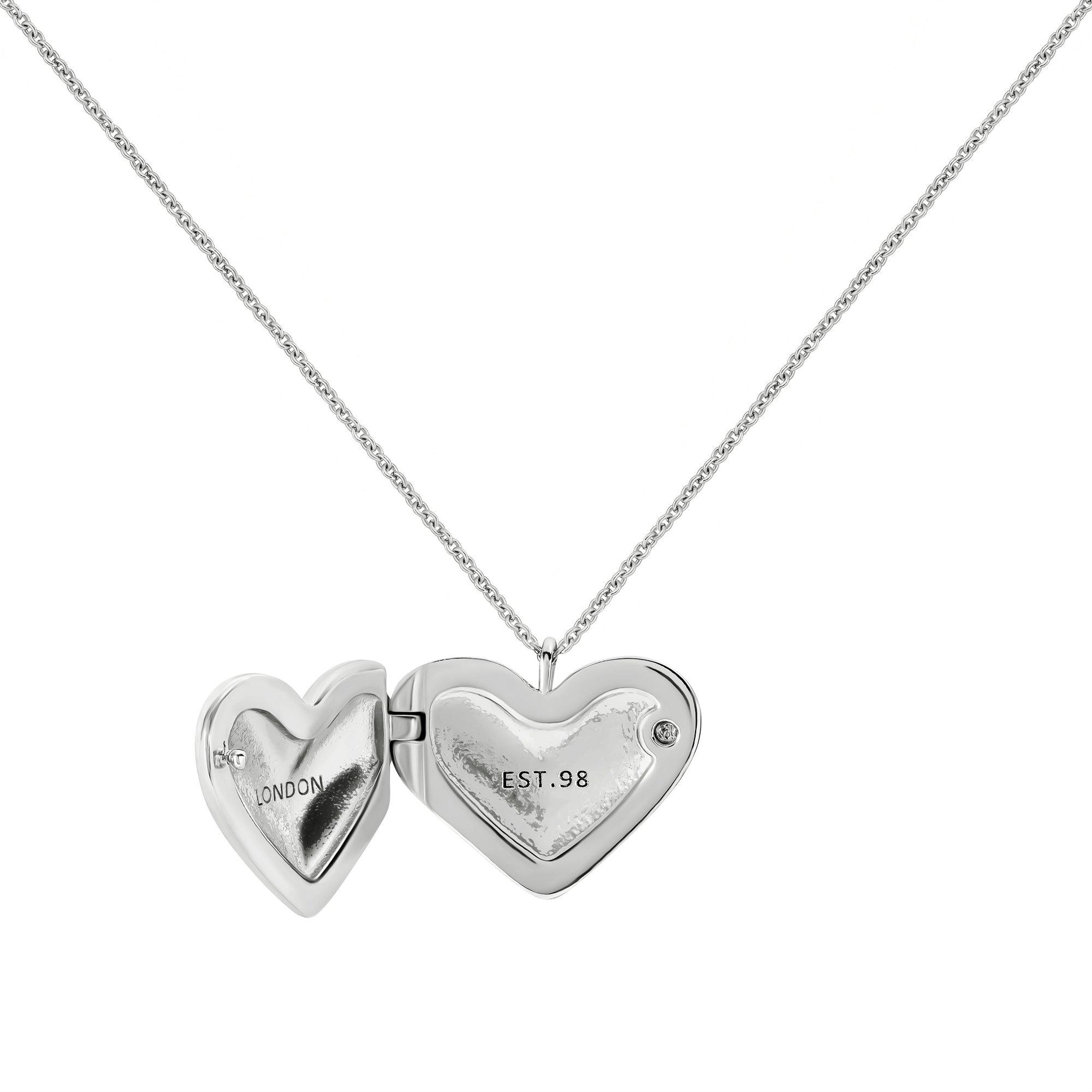 Silver - Radley - Radley Silver Plated Heart Necklace - 2