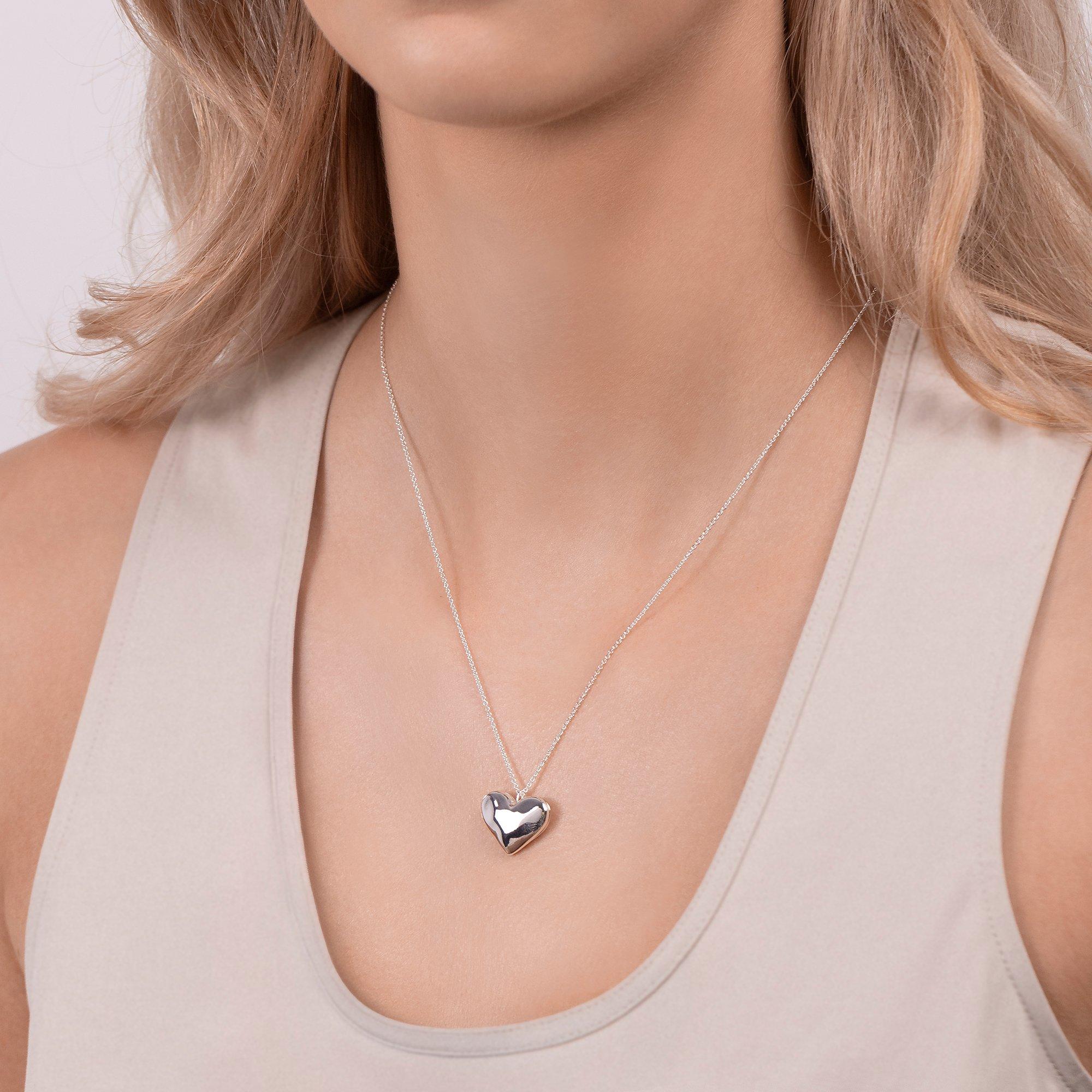 Silver - Radley - Radley Silver Plated Heart Necklace - 4