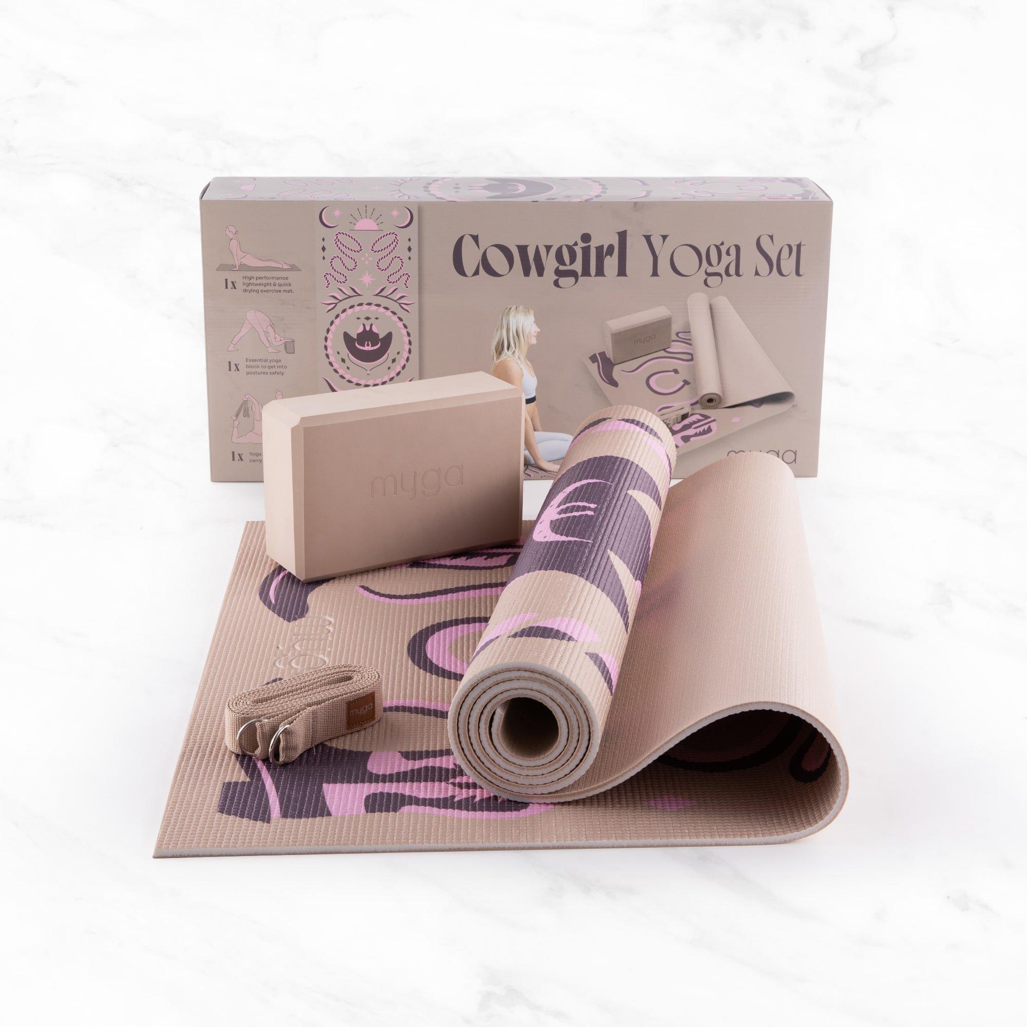 Cow Girl - Myga - Printed Yoga Starter Kit - 1