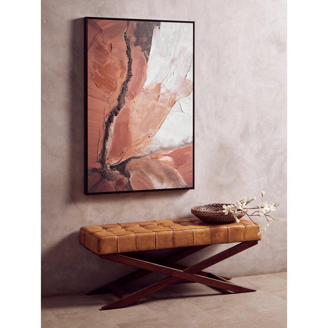 Multi - Fifty Five South - Astratto Multi Colour Abstract Textured Wall Art - 1