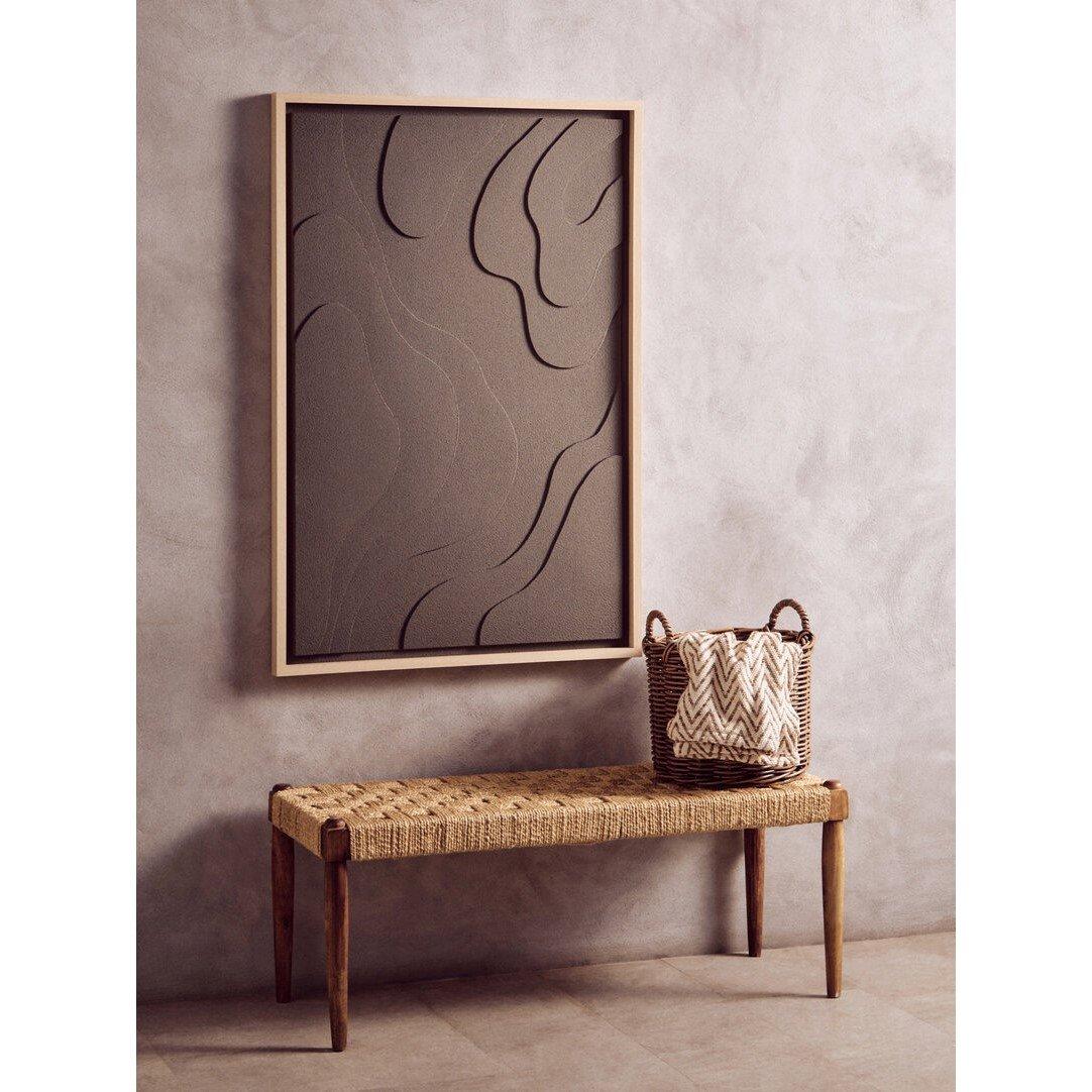 Fifty Five South Astratto 3D Effect Green Wall Art