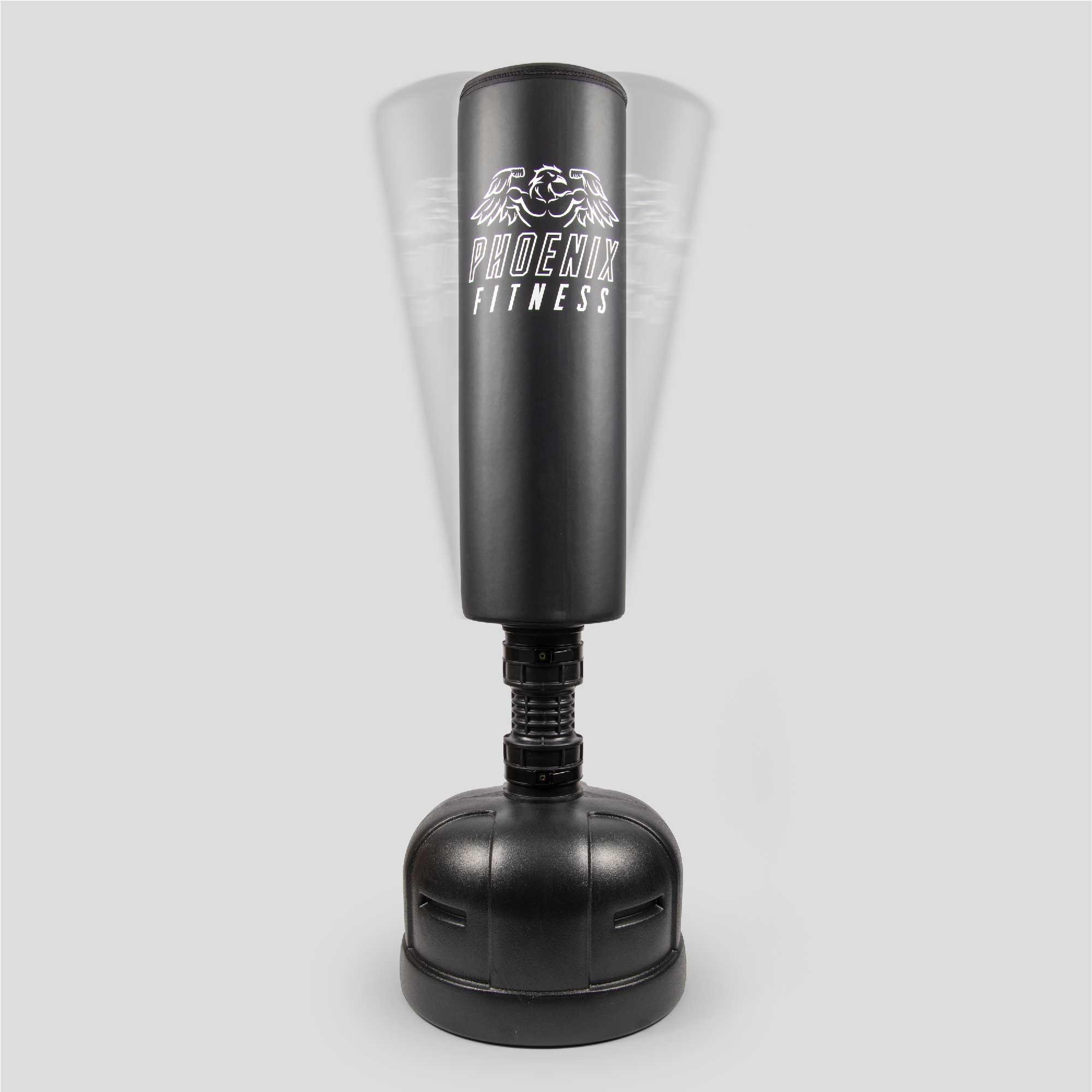 Black - Phoenix Fitness - Freestanding Punch Bag - 1