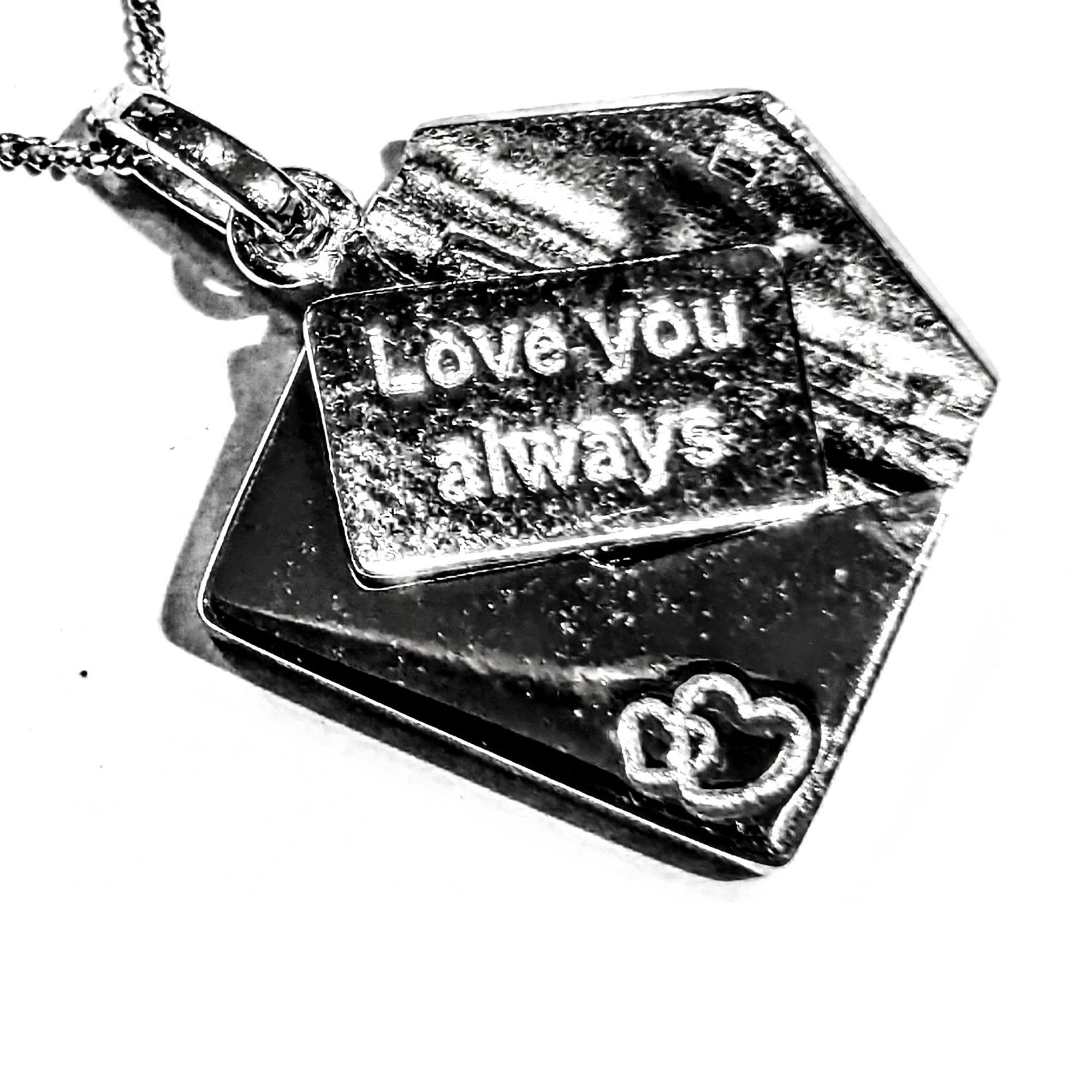 Silver - Espree - Espree Silver Envelope locket - 2