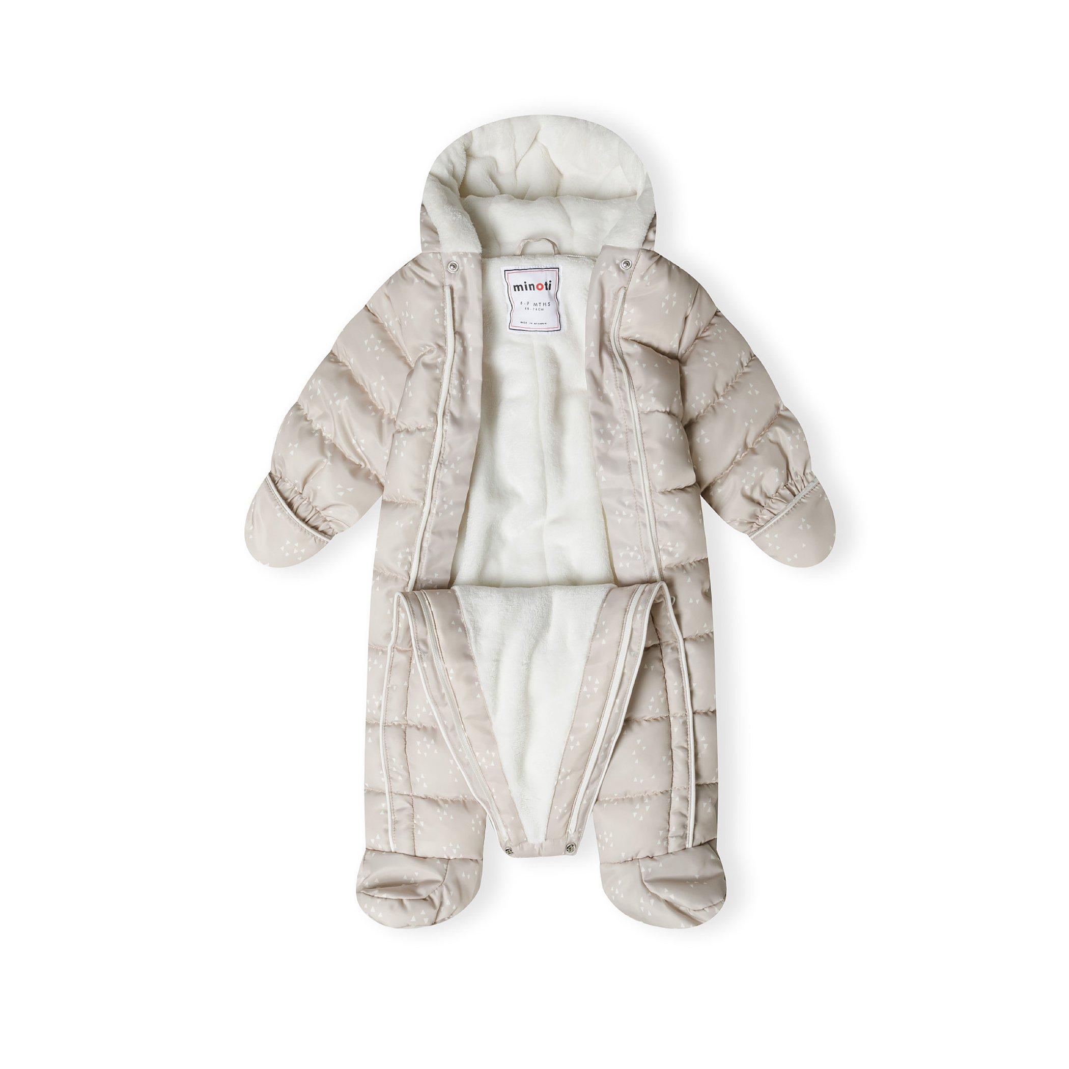 Beige - Minoti - Aop Snowsuit  Bb99 - 3