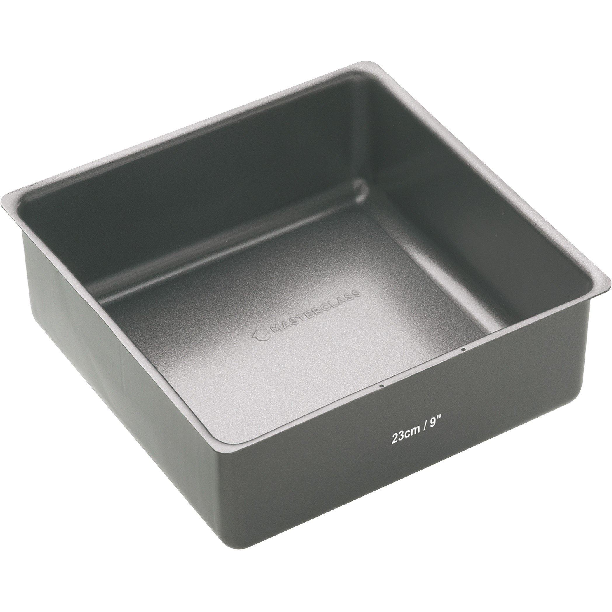 Grey - MasterClass - MasterClass Non-Stick Loose Base Deep Cake Pan - 1