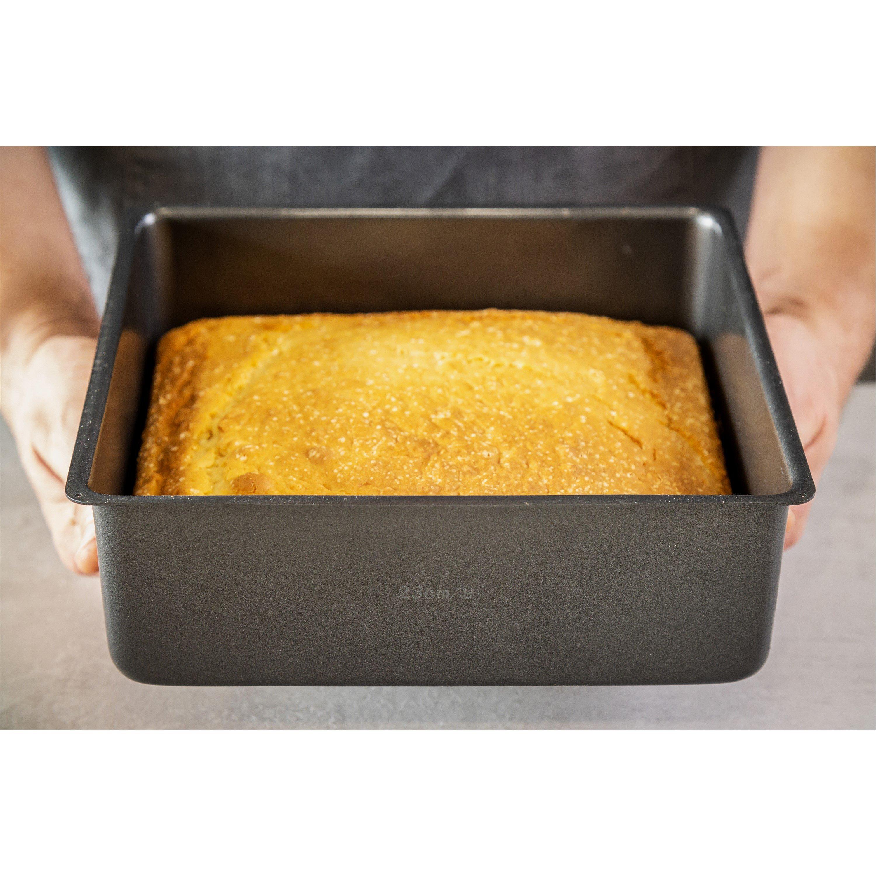 Grey - MasterClass - MasterClass Non-Stick Loose Base Deep Cake Pan - 3