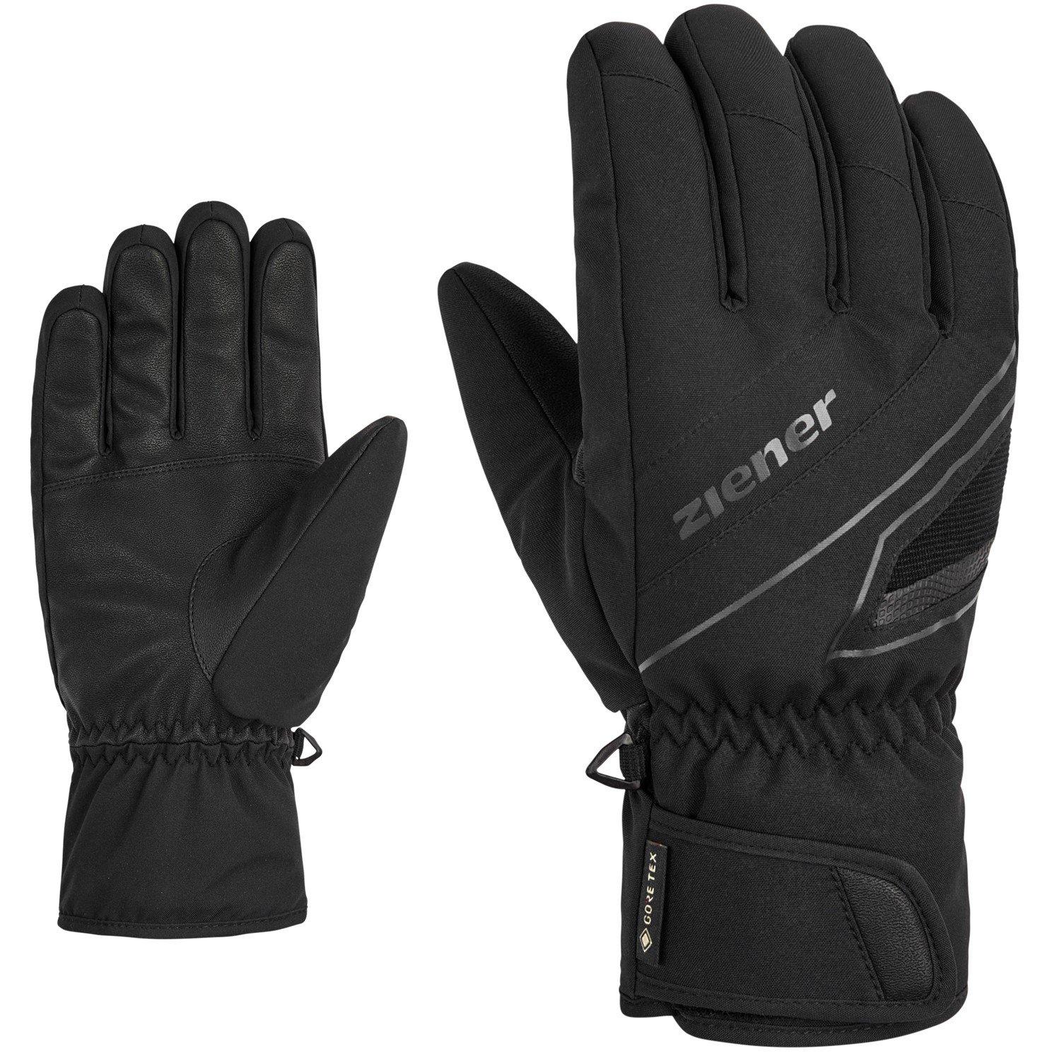 Preto - Ziener - Ziener 1734 GTX Glv Sn61 - 2