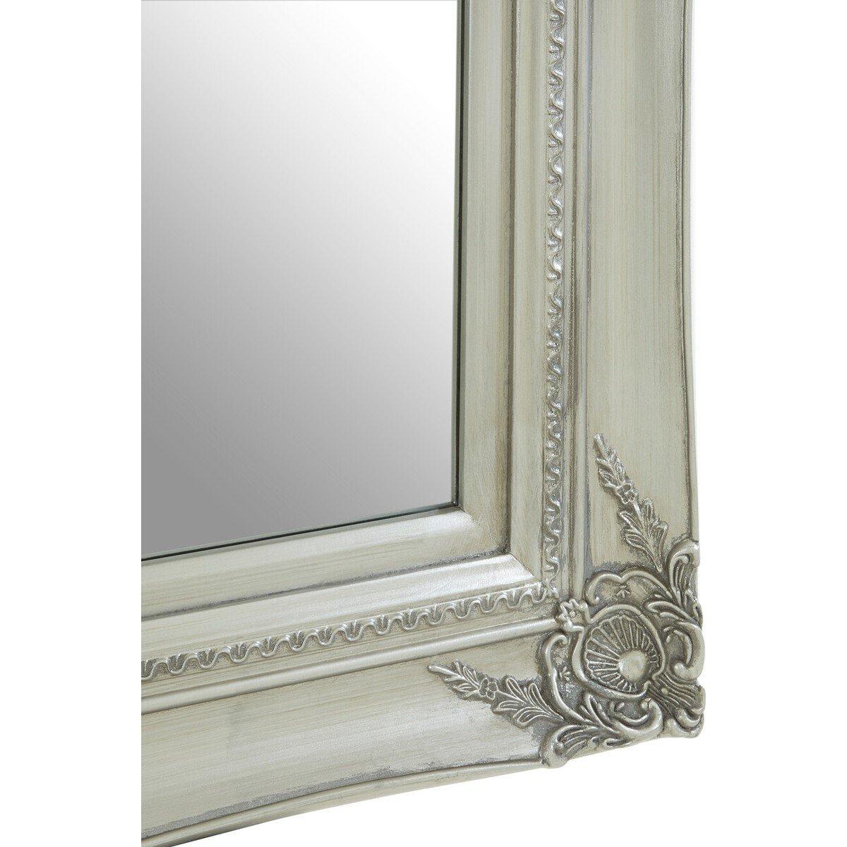 Silver - Interiors by Premier - Brussels Baroque Rectangular Silver Wall Mirror - 4