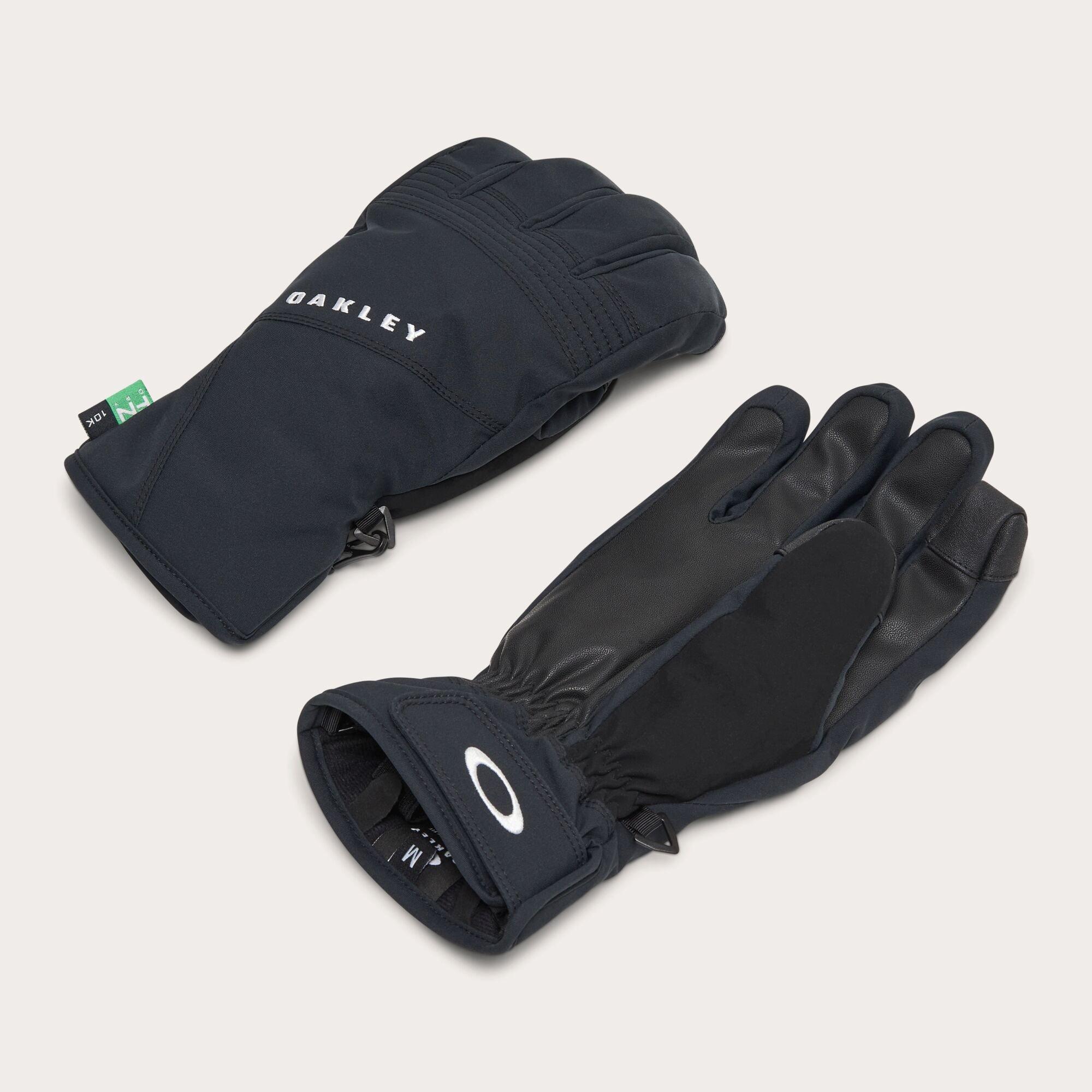 Black - Oakley - Men's Roundhouse Short 3M Thinsulate Waterproof Touchscreen Ski Gloves - 1