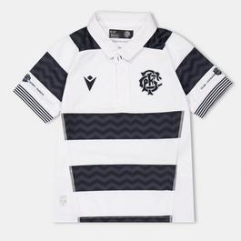 Macron Barbarians Home Shirt 2023 2024 Juniors