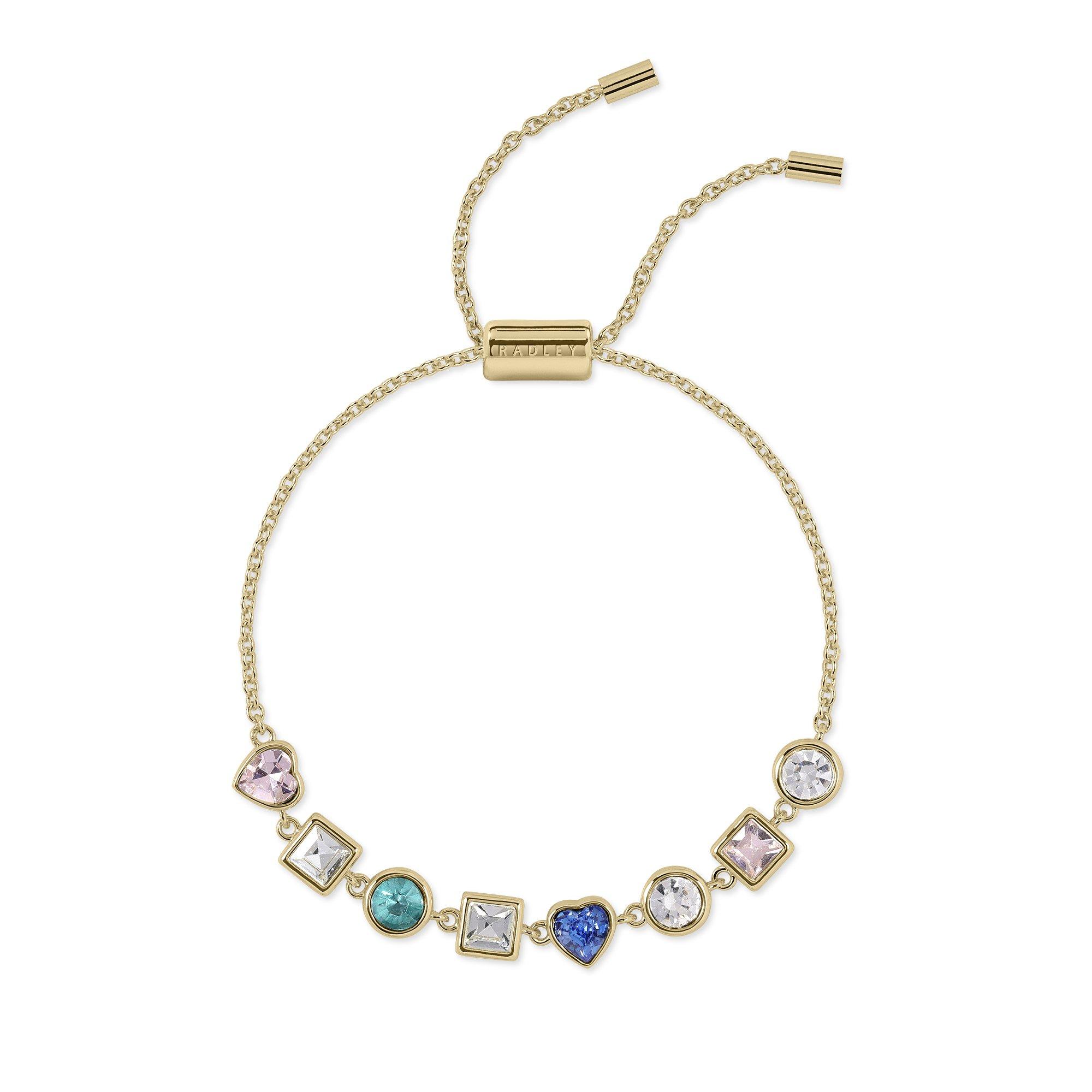 Radley Radley 18ct Gold Plated Stone Bracelet