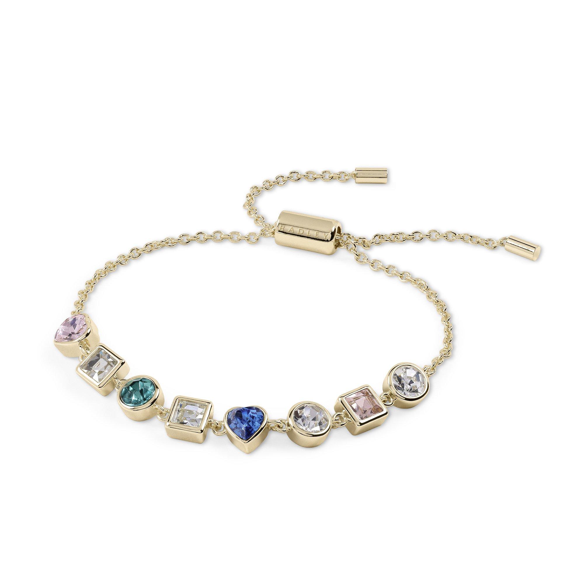 Gold - Radley - Radley 18ct Gold Plated Stone Bracelet - 2