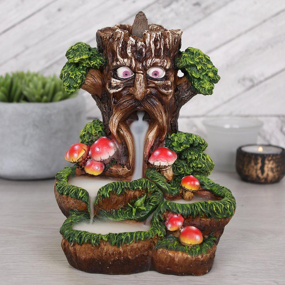 Something Different  Tree Man Backflow Incense Burner - Brown