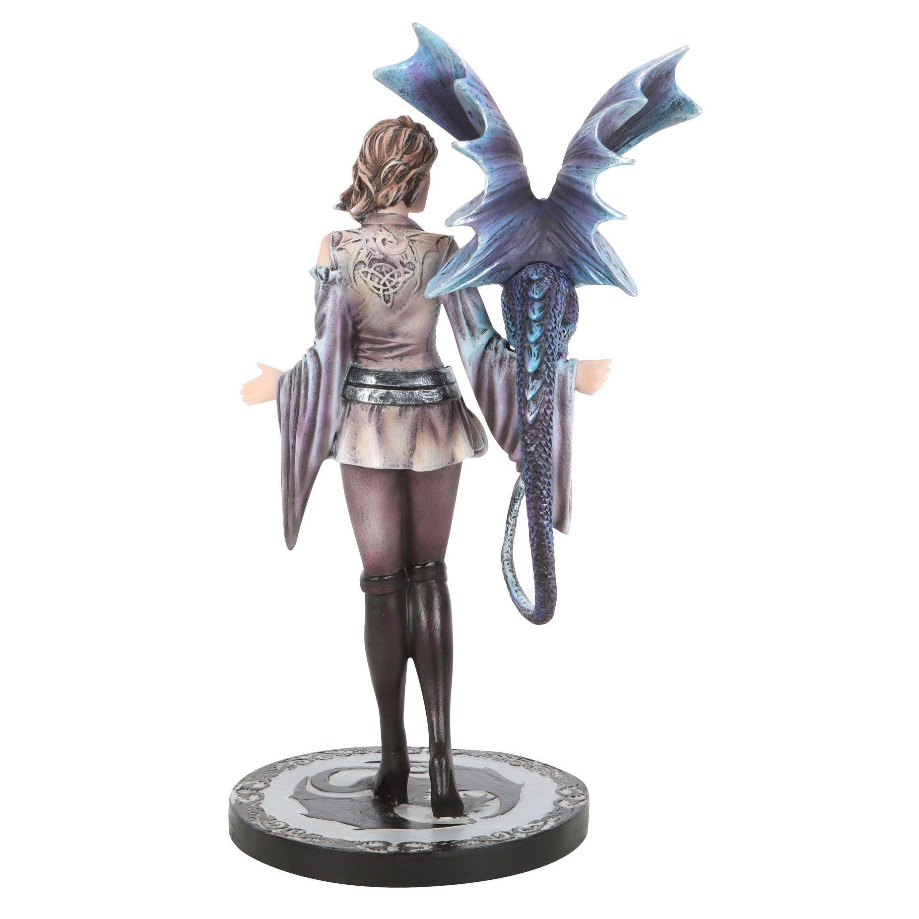 Blue - Something Different - Dragon Trainer Figurine by Anne Stokes - 5
