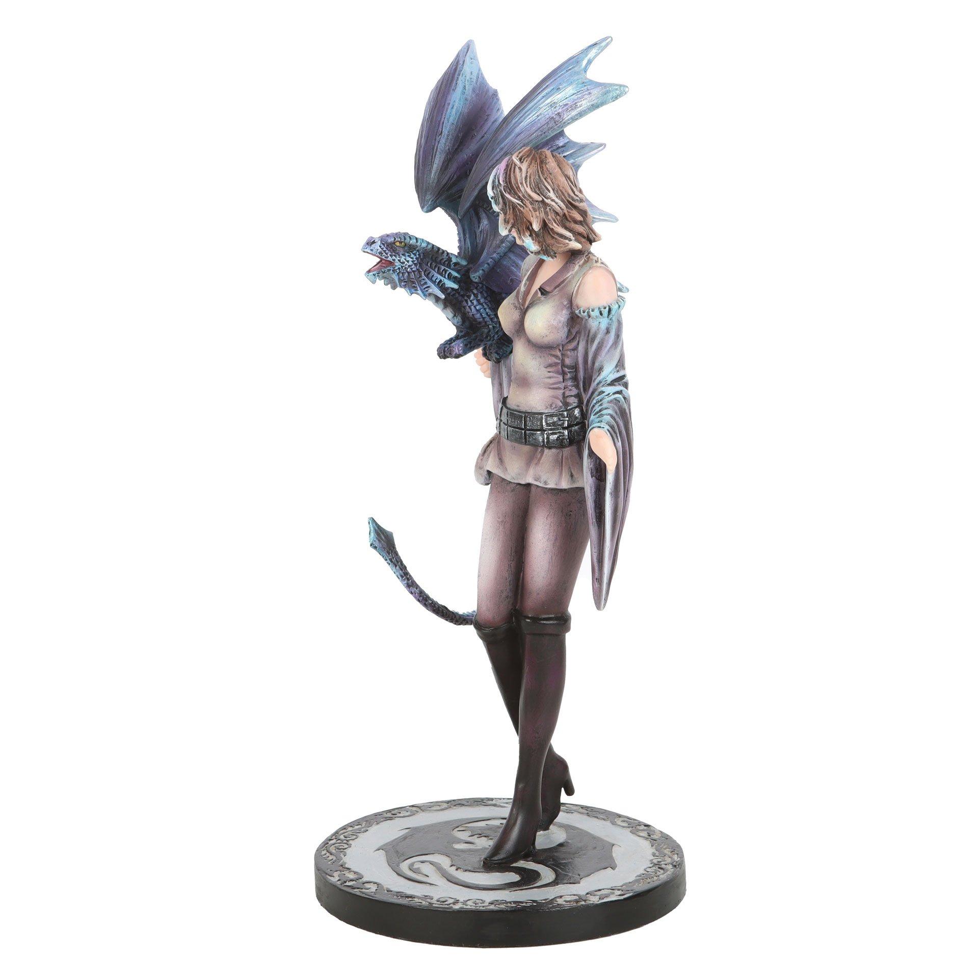 Blue - Something Different - Dragon Trainer Figurine by Anne Stokes - 6