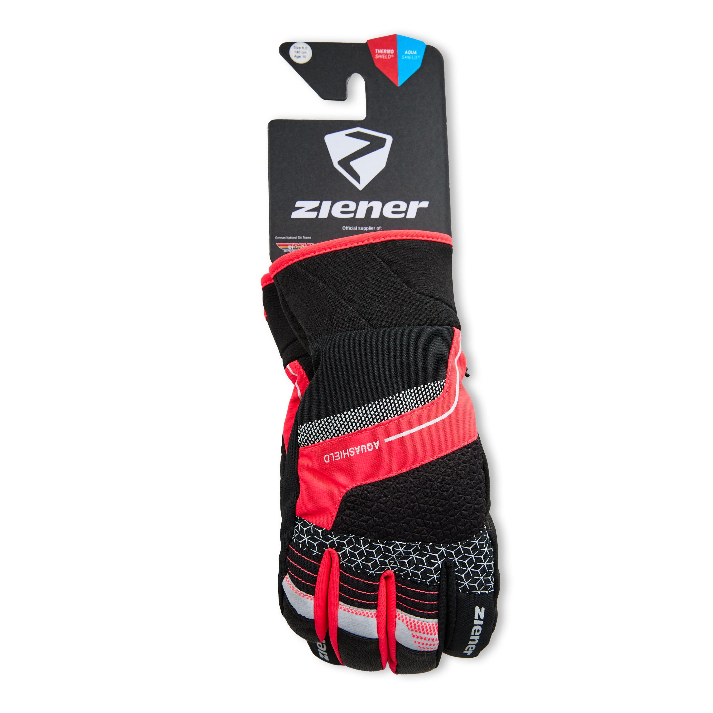 Pink - Ziener - Kids' Lonzalo Ski Gloves - 1