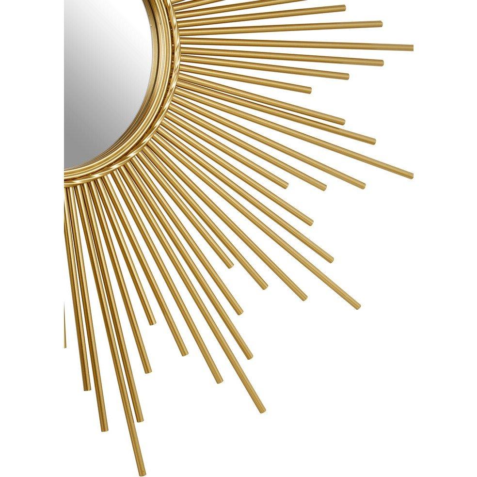 Gold - Interiors by Premier - Cristal Wall Mirror with Gold Finish Frame - 4