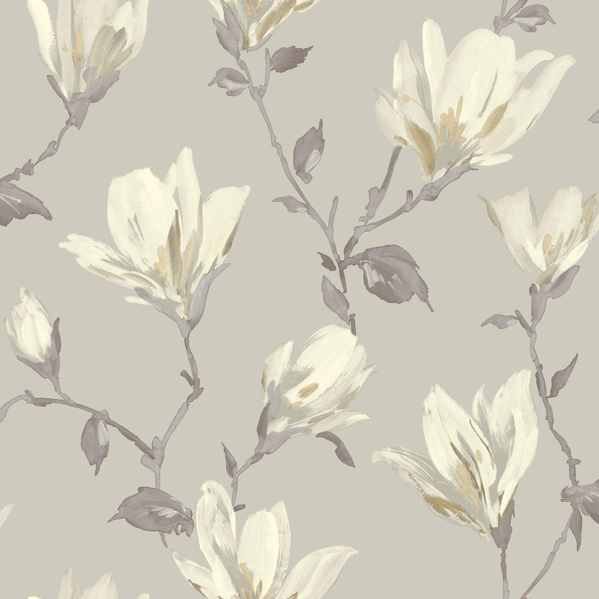 Neutral - Arthouse - Lily Floral Natural sw12 - 1