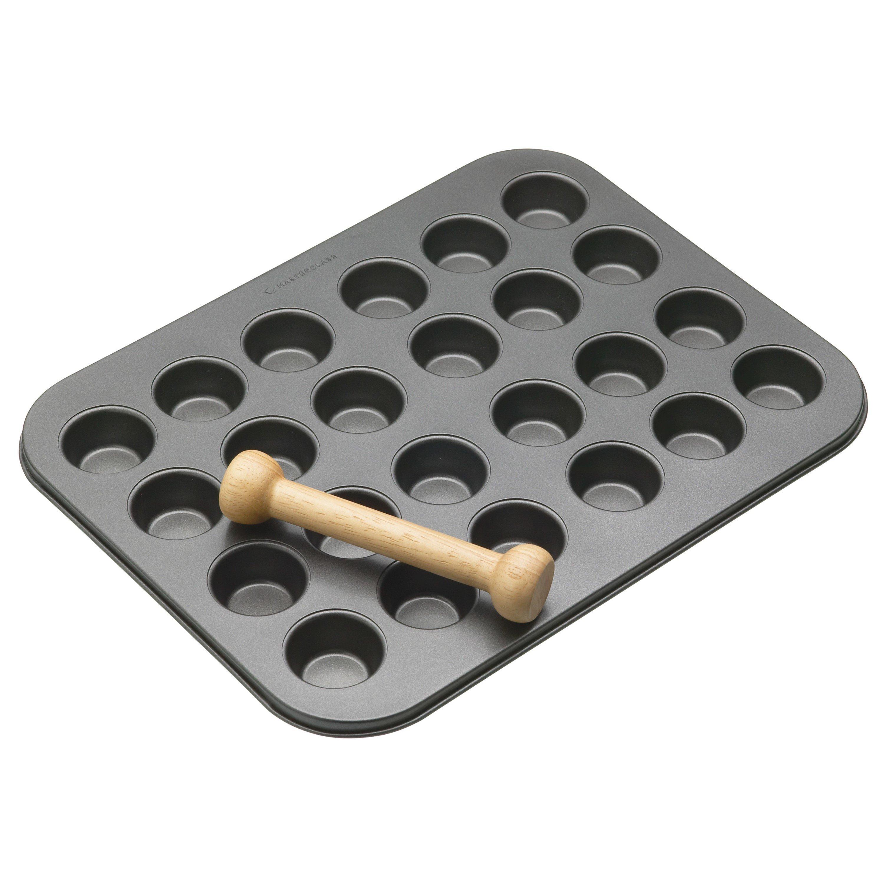Grey - MasterClass - Non-Stick 24 Hole Mini Tin - 1