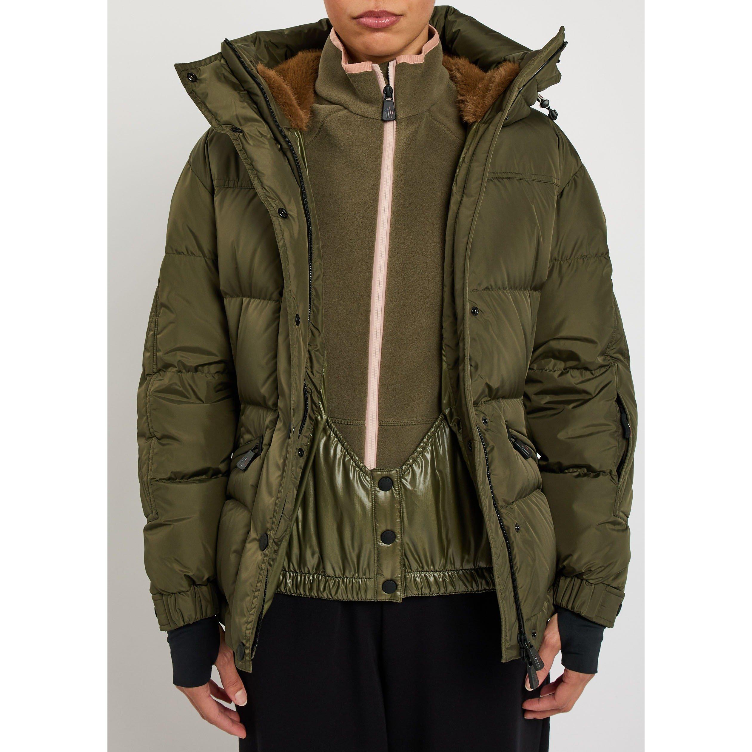 GREEN DARK - Moncler - Women's Salastrains Ski Jacket - 5