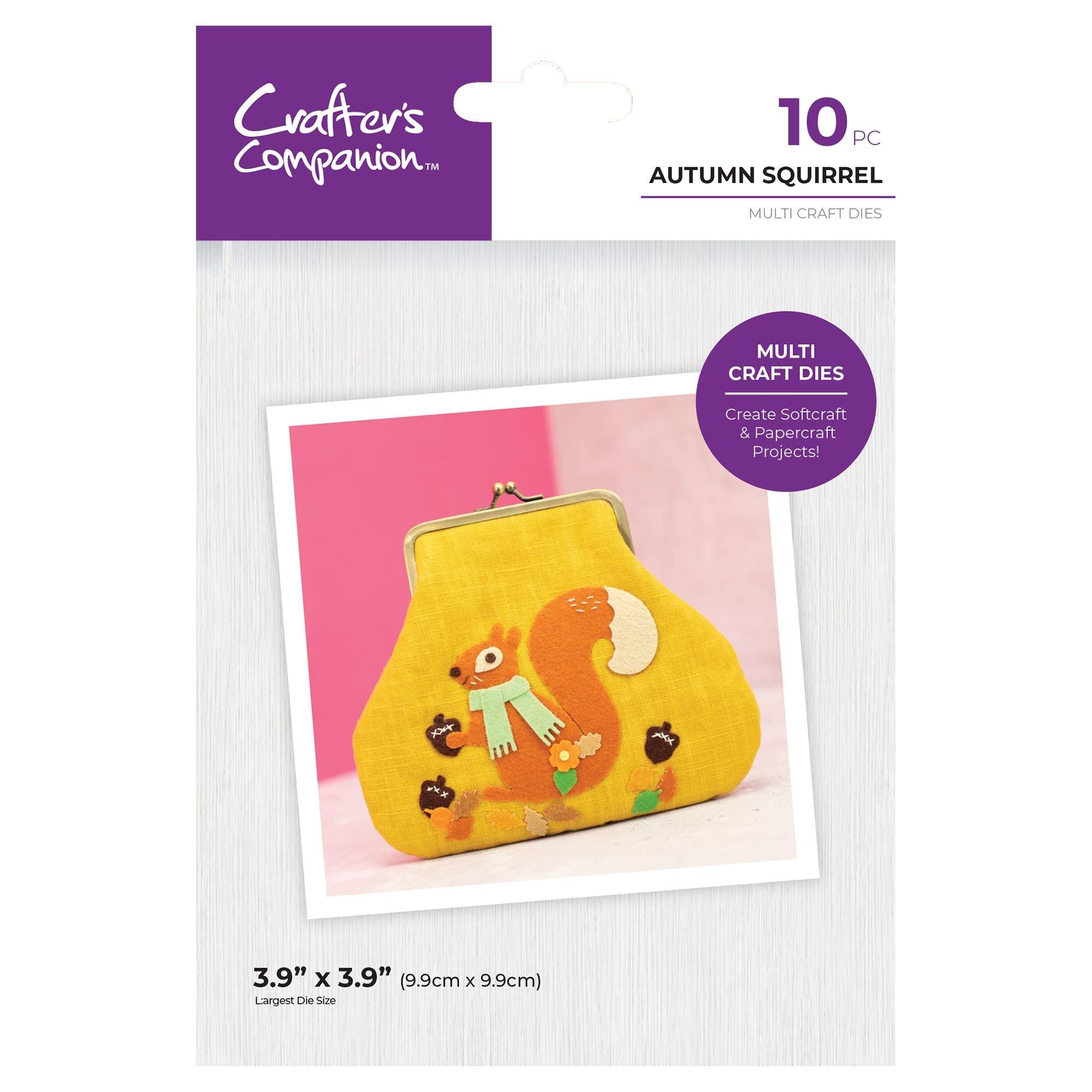 Multi - Crafters Companion - Multi Craft Dies - Autumn Squirrel - 1