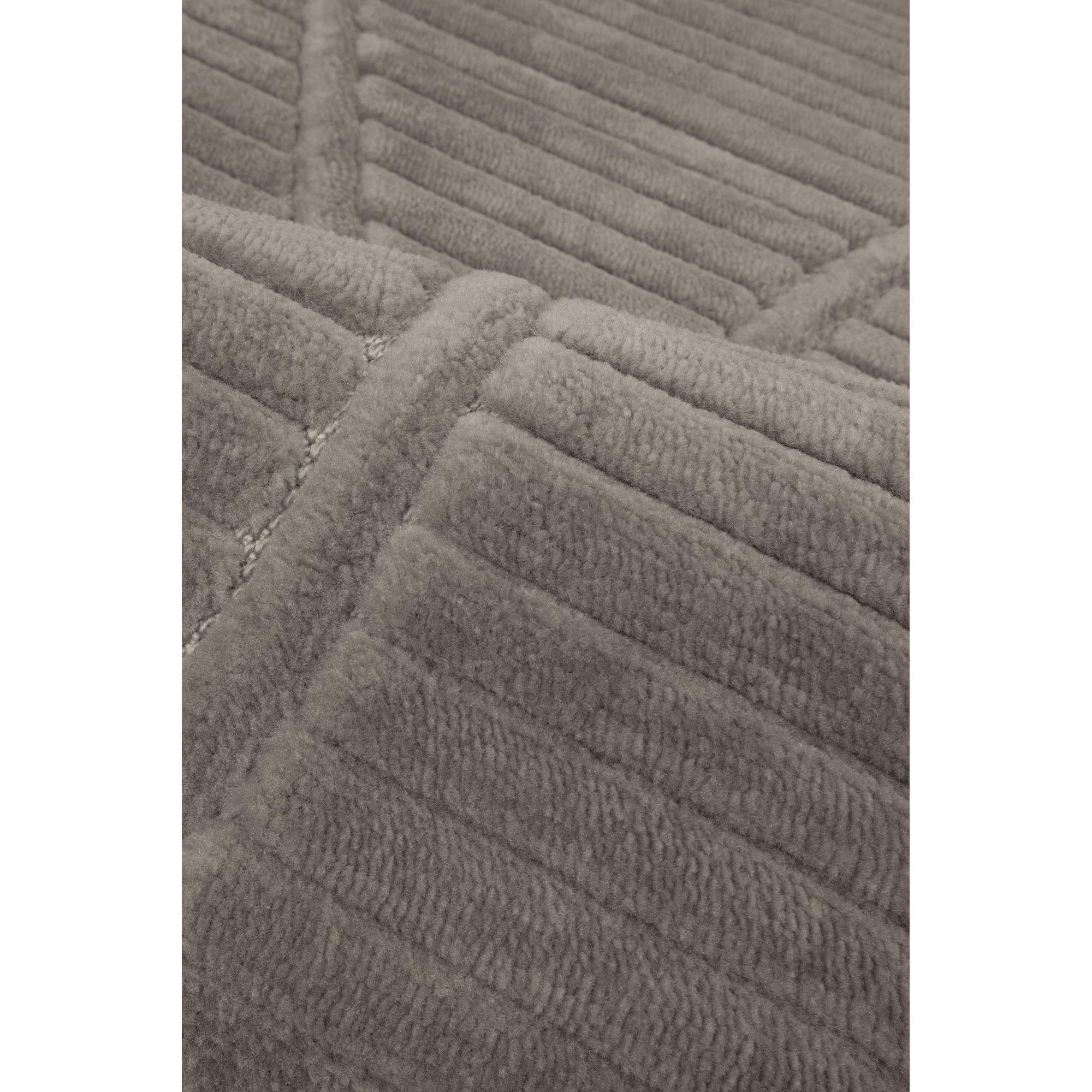 Grey - Homemaker - Malmo Bubble Rug Grey - 3